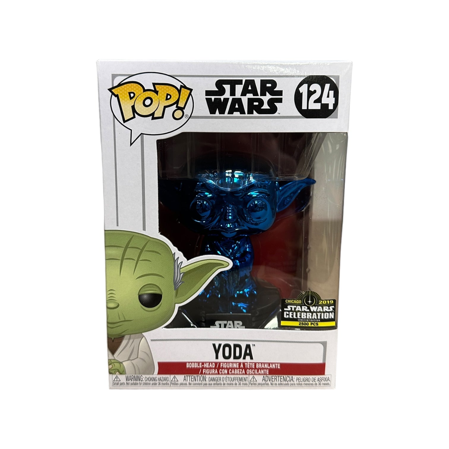 Yoda (Blue Chrome) Star Wars Star Wars Celebration Chicago