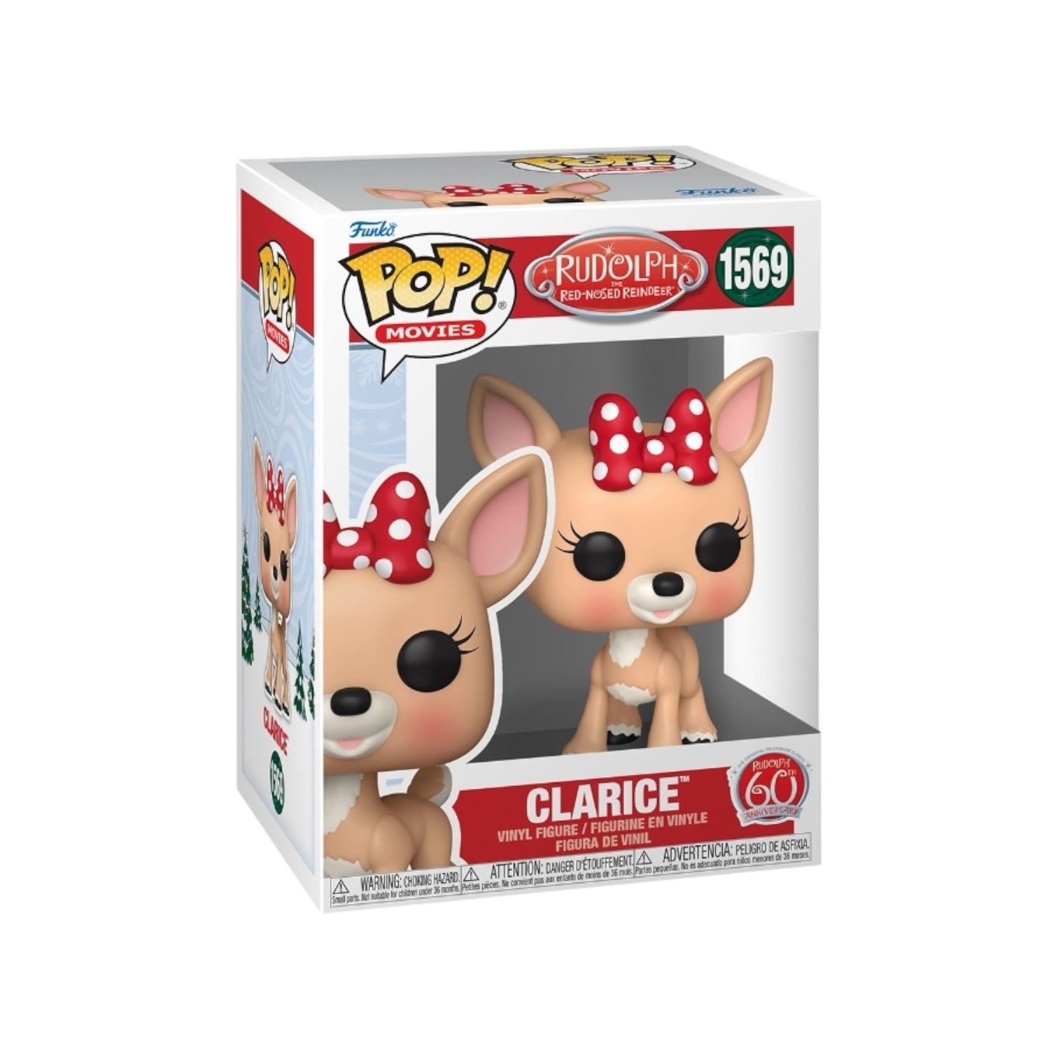 Clarice #1569 Funko Pop! - Rudolph the Red Nose Reindeer