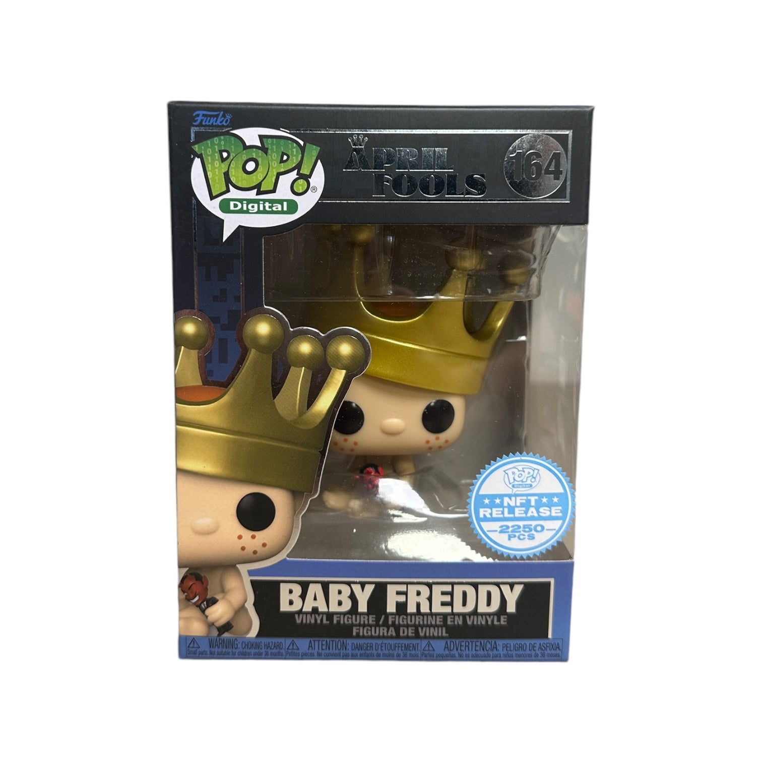 Baby Freddy #164 Funko Pop! - April Fools - NFT Release Exclusive LE2250 Pcs - Condition 9/10