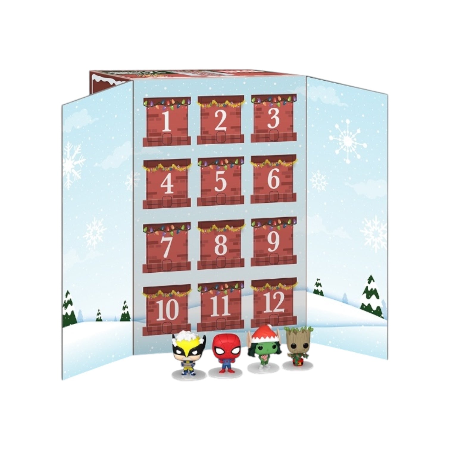 Marvel Funko Pocket Pop - 12 Day Countdown Calendar
