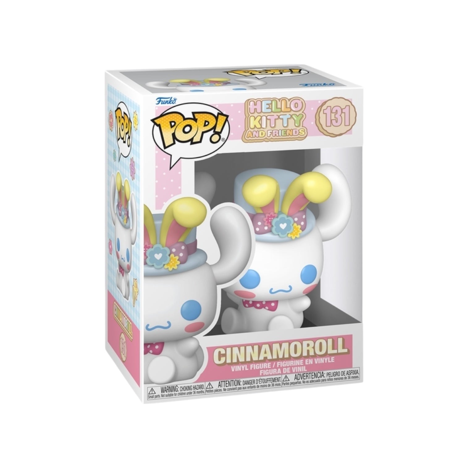 Cinnamoroll With Bunny Ears #131 - Hello Kitty & Friends - PREORDER