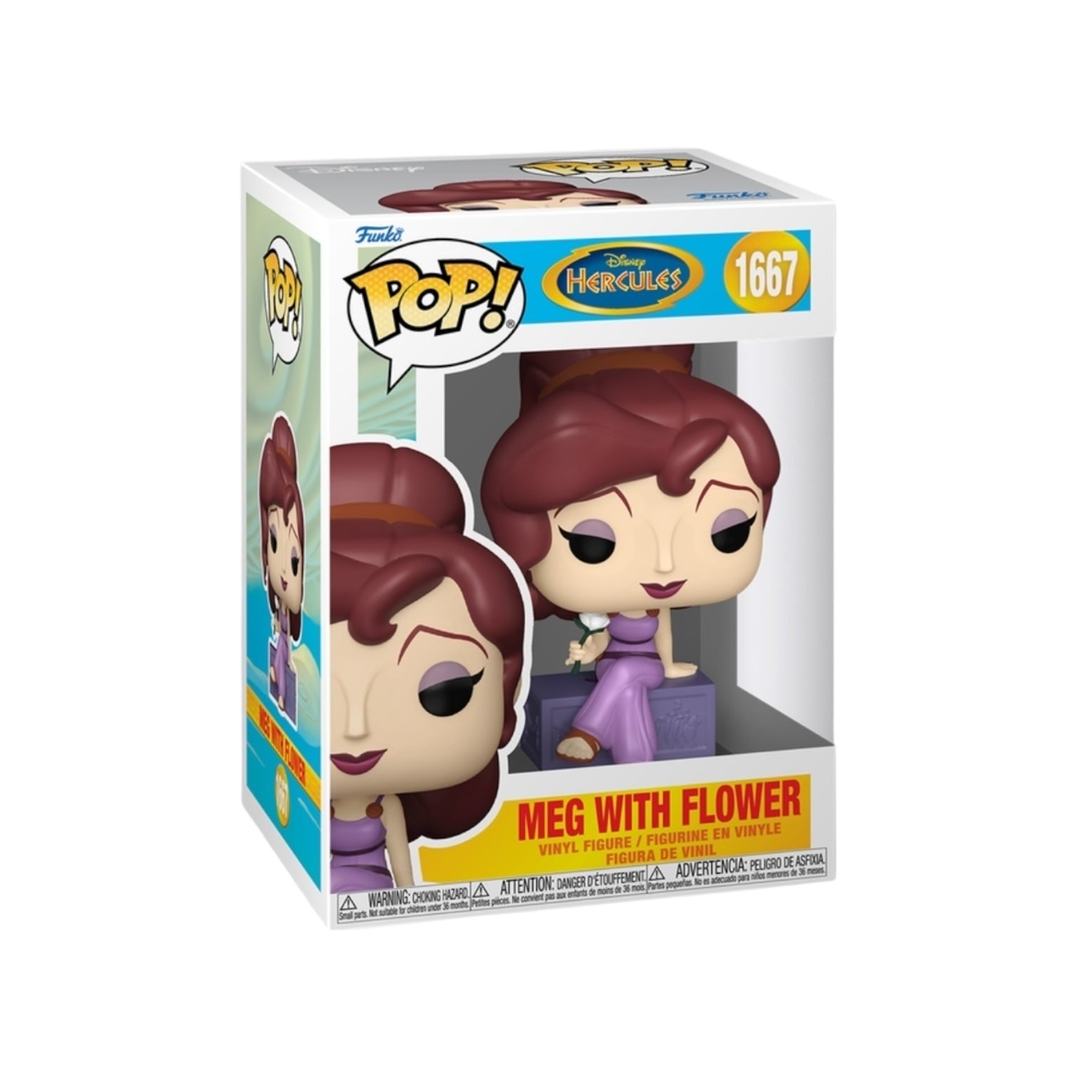 Meg With Flower #1667 Funko Pop! - Hercules - Disney - PREORDER