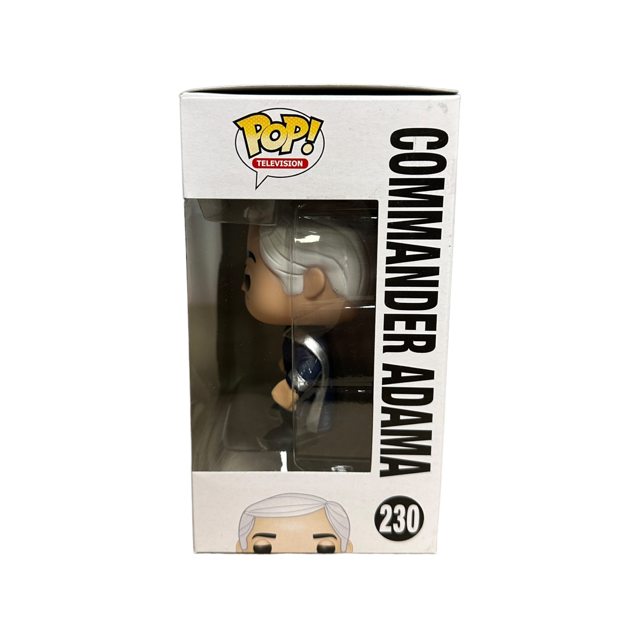 Commander Adama #230 Funko Pop! - Battlestar Galactica - 2015 Pop! - Condition 8/10