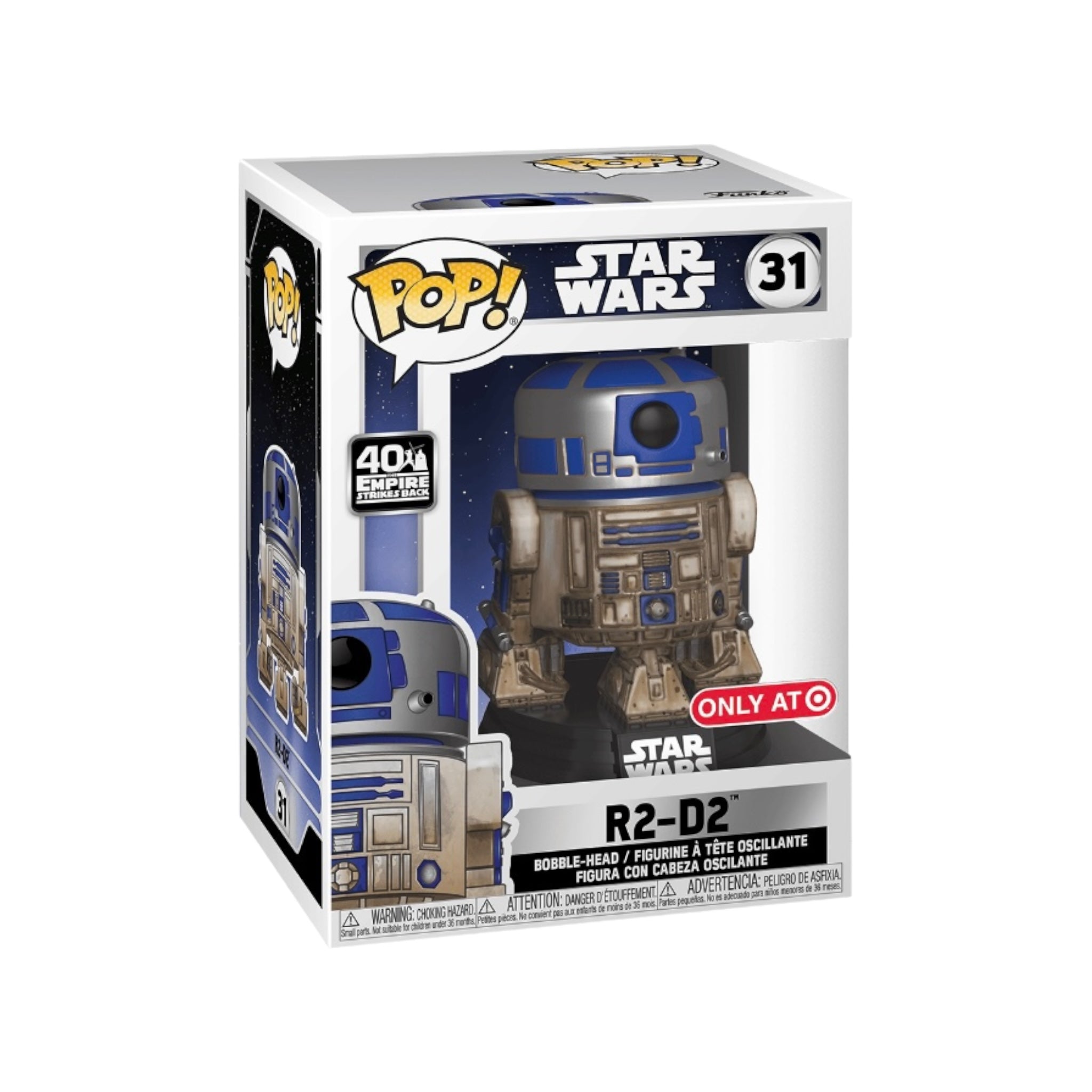R2-D2 #31 (Dagobah) Funko Pop! - Star Wars: The Empire Strikes Back 40th Anniversary - Target Exclusive