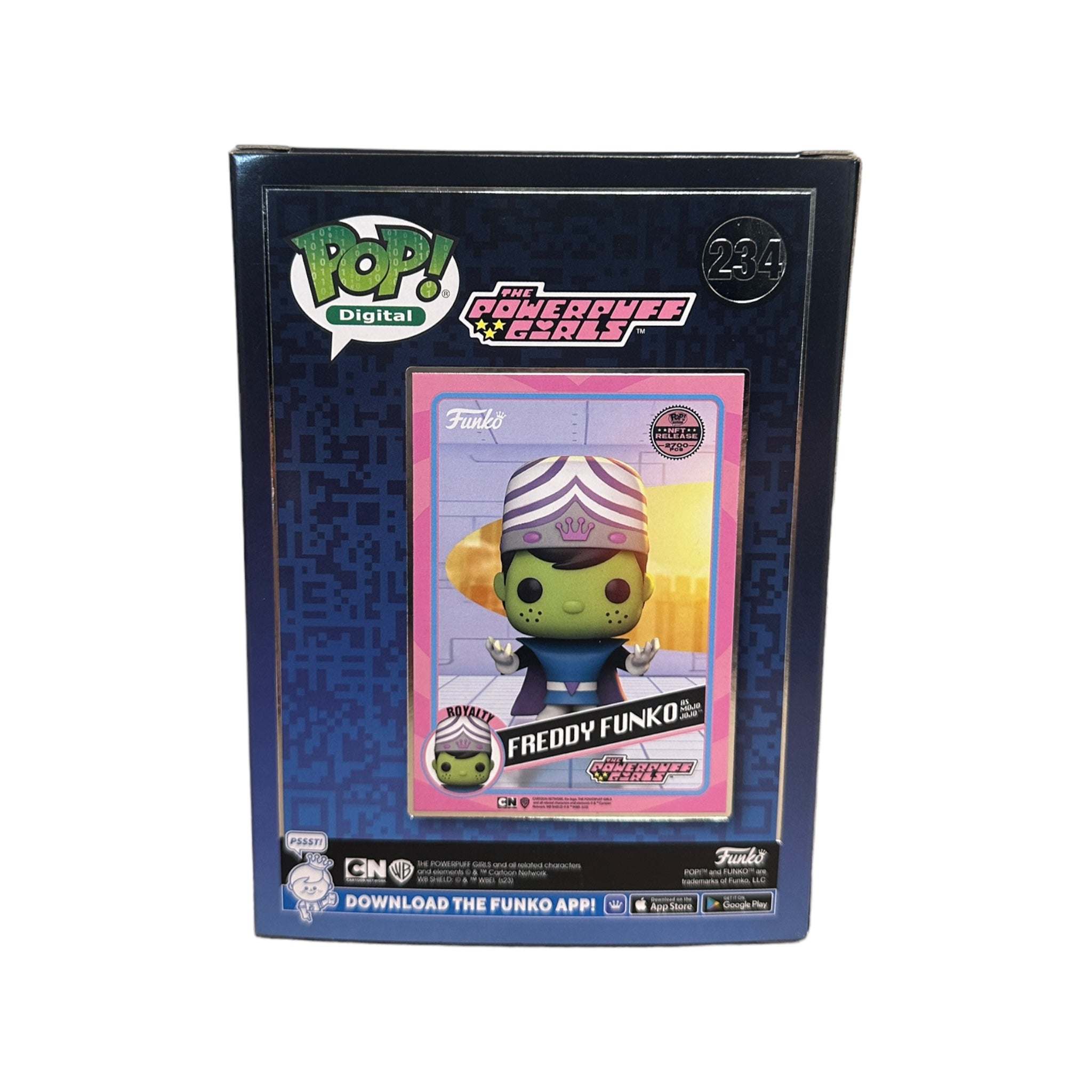 Freddy Funko as Mojo Jojo #234 Funko Pop! - The Powerpuff Girls - NFT Release Exclusive LE2700 Pcs - Condition 8.75/10