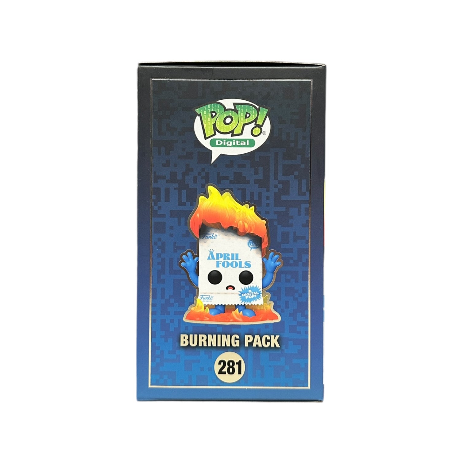Burning Pack #281 Funko Pop! - April Fools - NFT Release Exclusive LE1400 Pcs - Condition 9/10