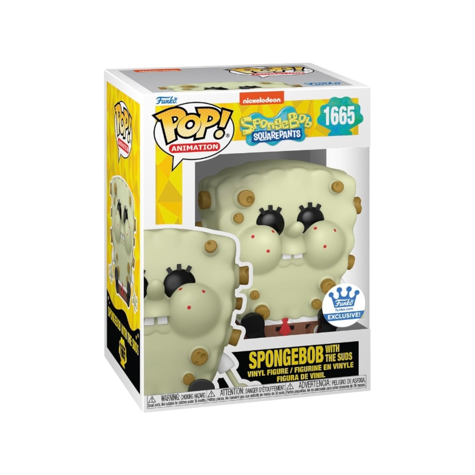 SpongeBob with The Suds #1665 Funko Pop! - SpongeBob SquarePants - Funko Shop Exclusive