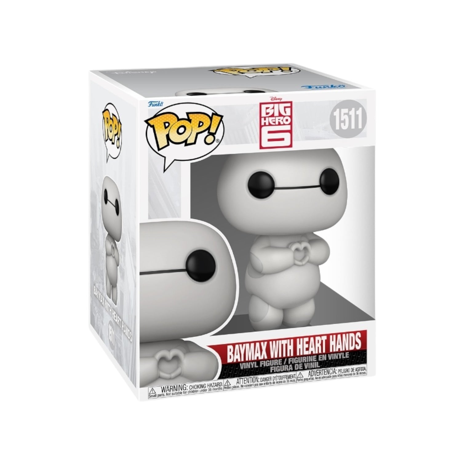 Baymax with Heart Hands #1511 Funko Deluxe Pop - Big Hero 6 - Coming Soon