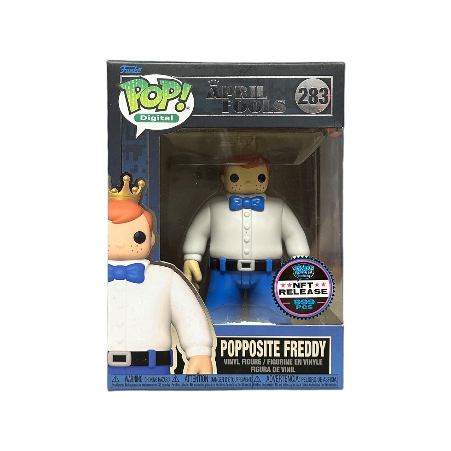 Popposite Freddy #283 Funko Pop! - April Fools - NFT Release Exclusive LE999 Pcs - Condition 8.75/10