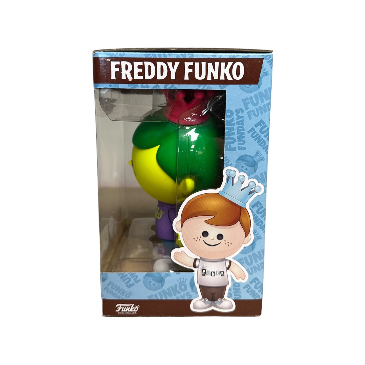 Freddy Funko Black Light (Yellow & Purple) Retro Vinyl Figure! - SDCC 2017 Exclusive LE24 Pcs - Condition 8.75/10