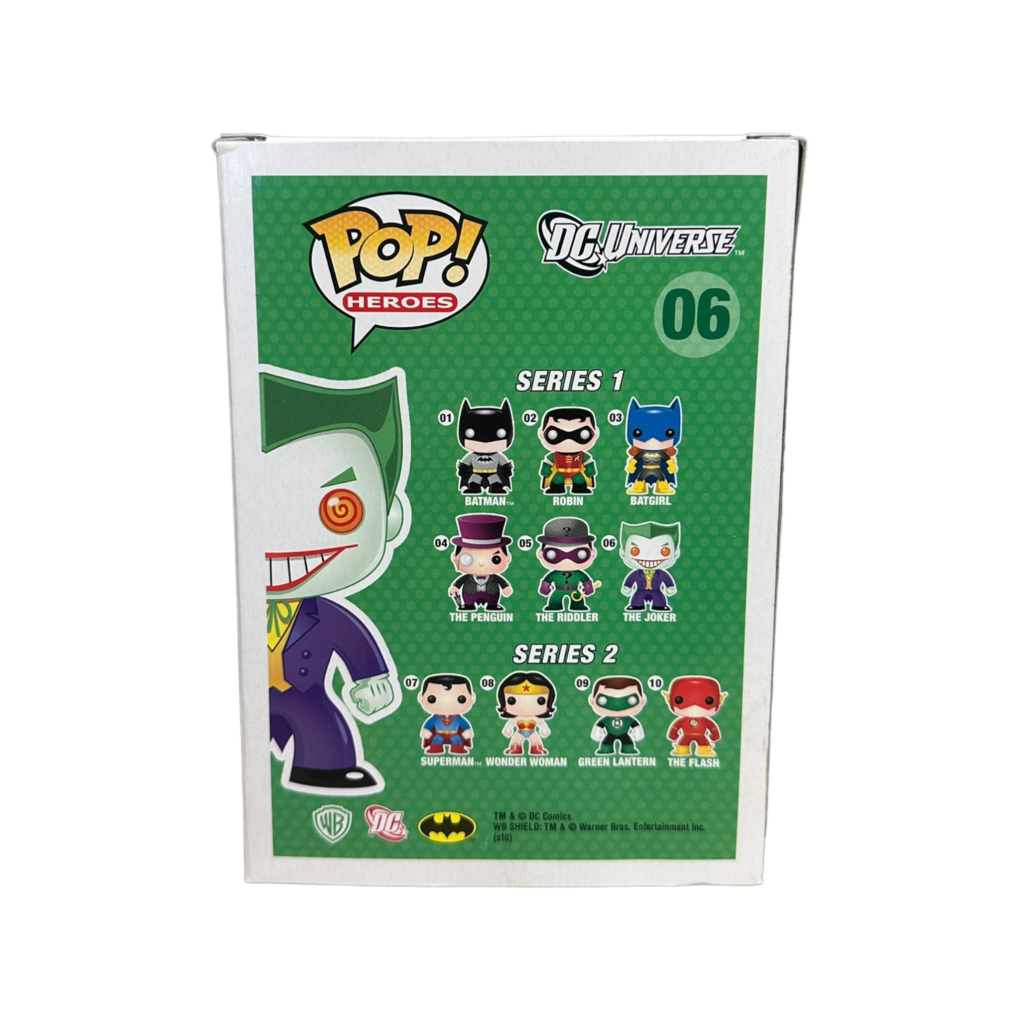 The Joker Play and Collect (Glows in the Dark) Funko Pop! - Replacement Box