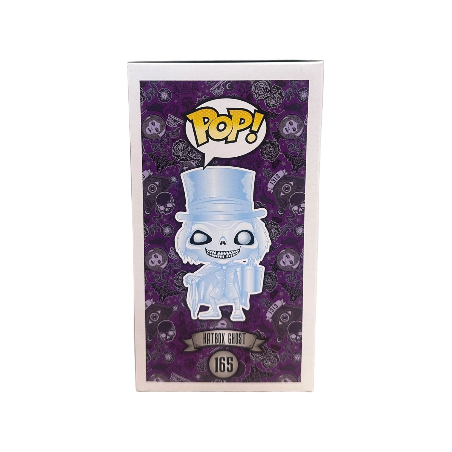 Hatbox Ghost #165 (Glows in the Dark) Funko Pop! - The Haunted Mansion - SDCC 2016 Exclusive LE1000 Pcs - Condition 7.5/10