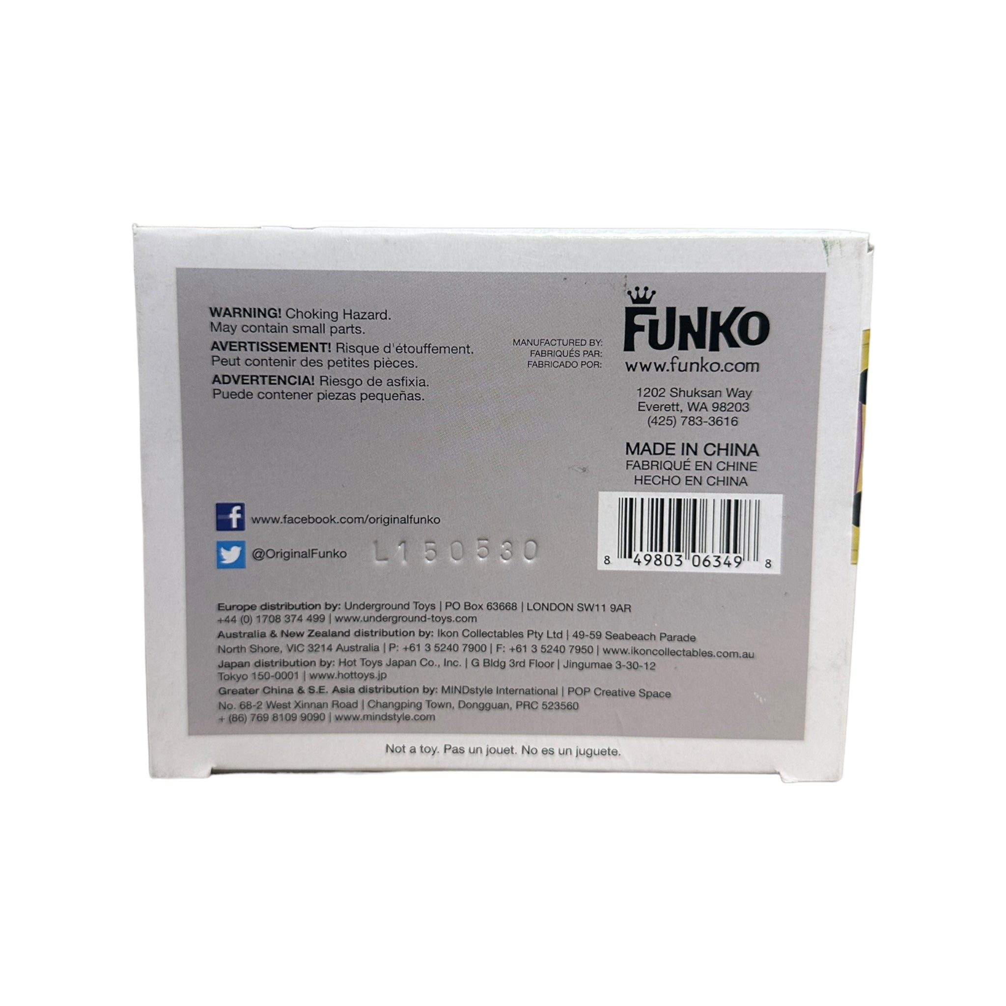 Golden Frieza #47 (Black Eyes) Funko Pop! - Dragon Ball Z Resurrection 'F' - SDCC 2015 Shared Exclusive - Condition 7/10