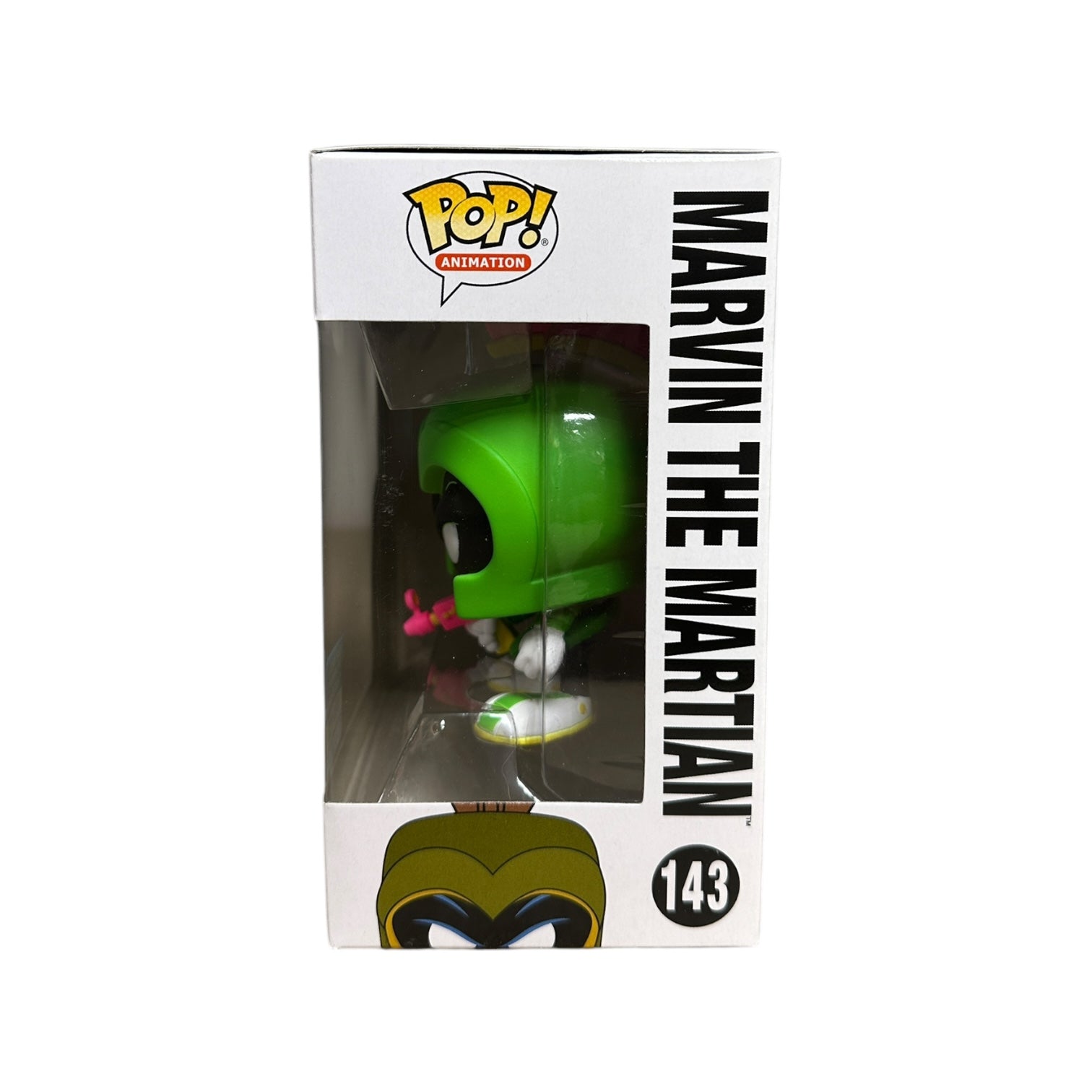 Marvin The Martian #143 (Neon Lime) Funko Pop! - Duck Dodgers - SDCC 2017 Saturday Morning Cartoons Exclusive LE1000 Pcs - Condition 9/10