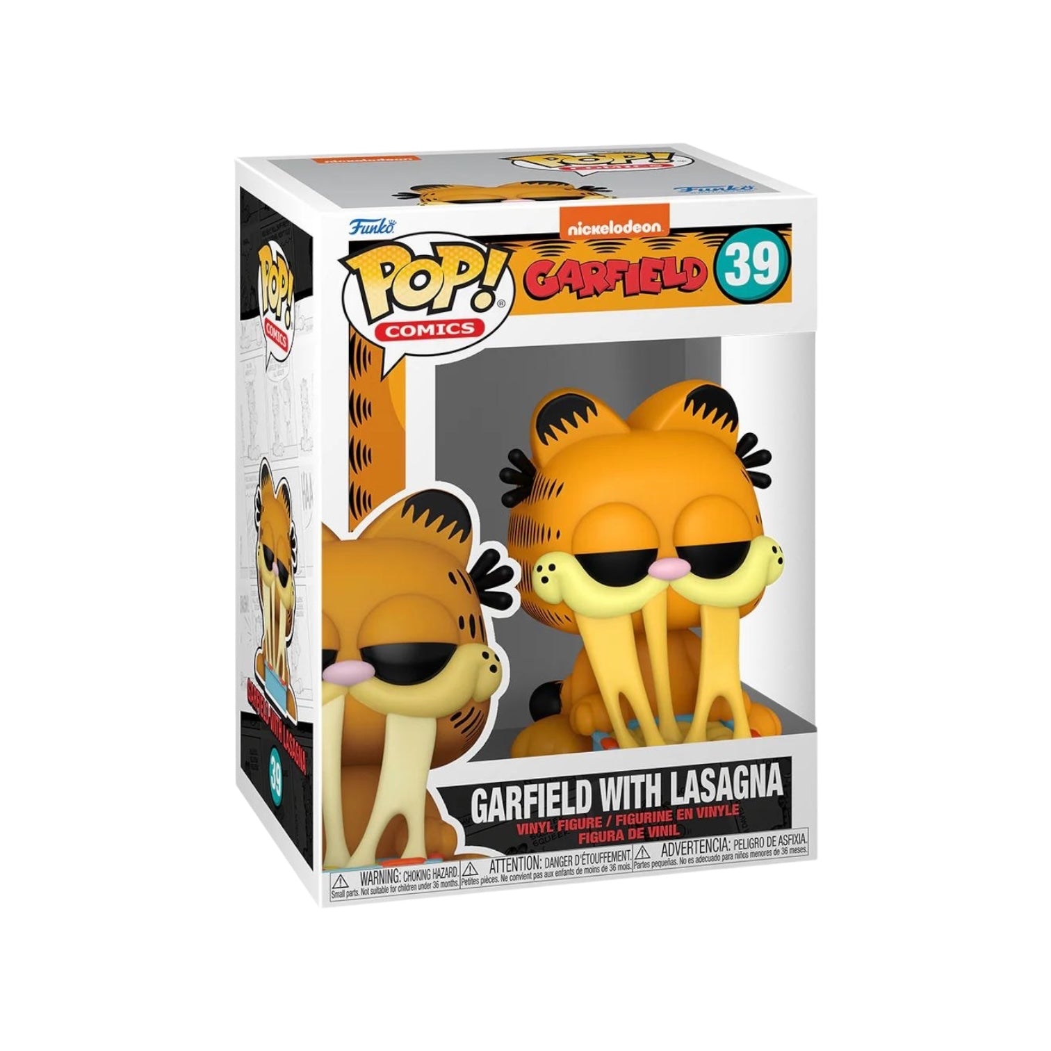 Garfield with Lasagna #39 Funko Pop! - Garfield - PREORDER
