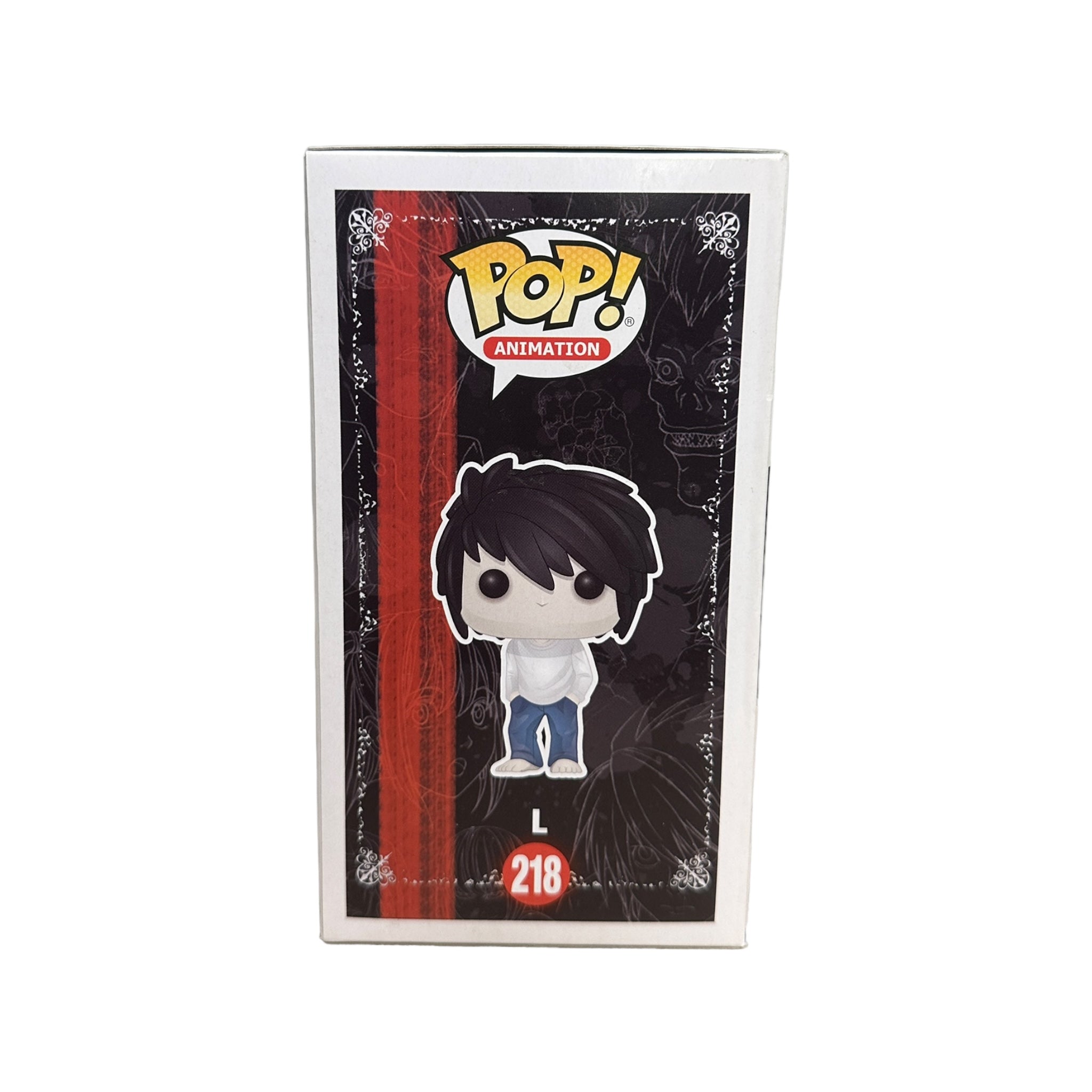L #218 Funko Pop! - Death Note - 2017 Pop! - Condition 8.5/10