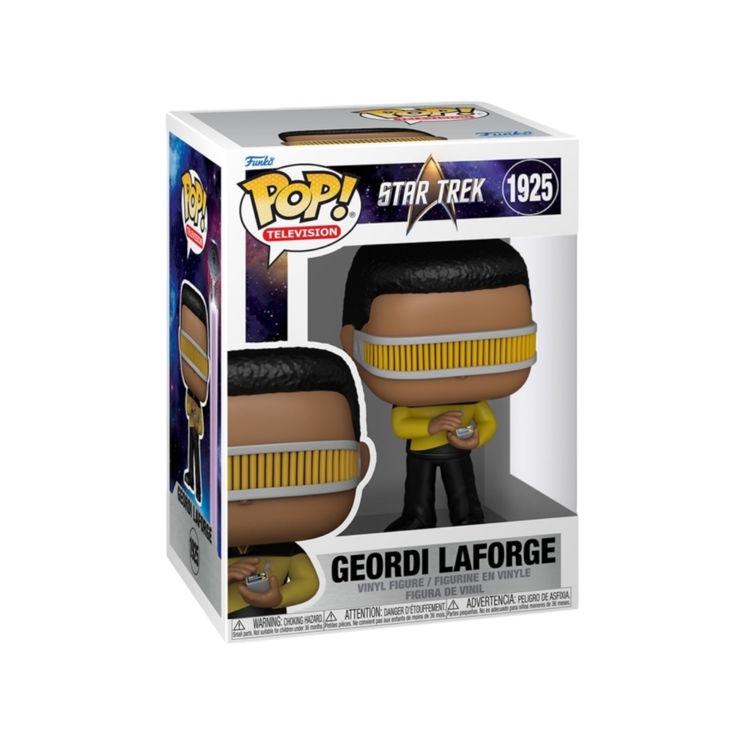 Geordi Laforge #1925 Funko Pop - Star Trek - PREORDER