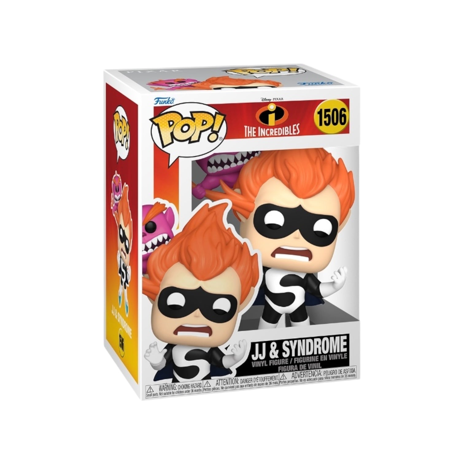 JJ & Syndrome #1506 Funko Pop! - The Incredibles - PREORDER
