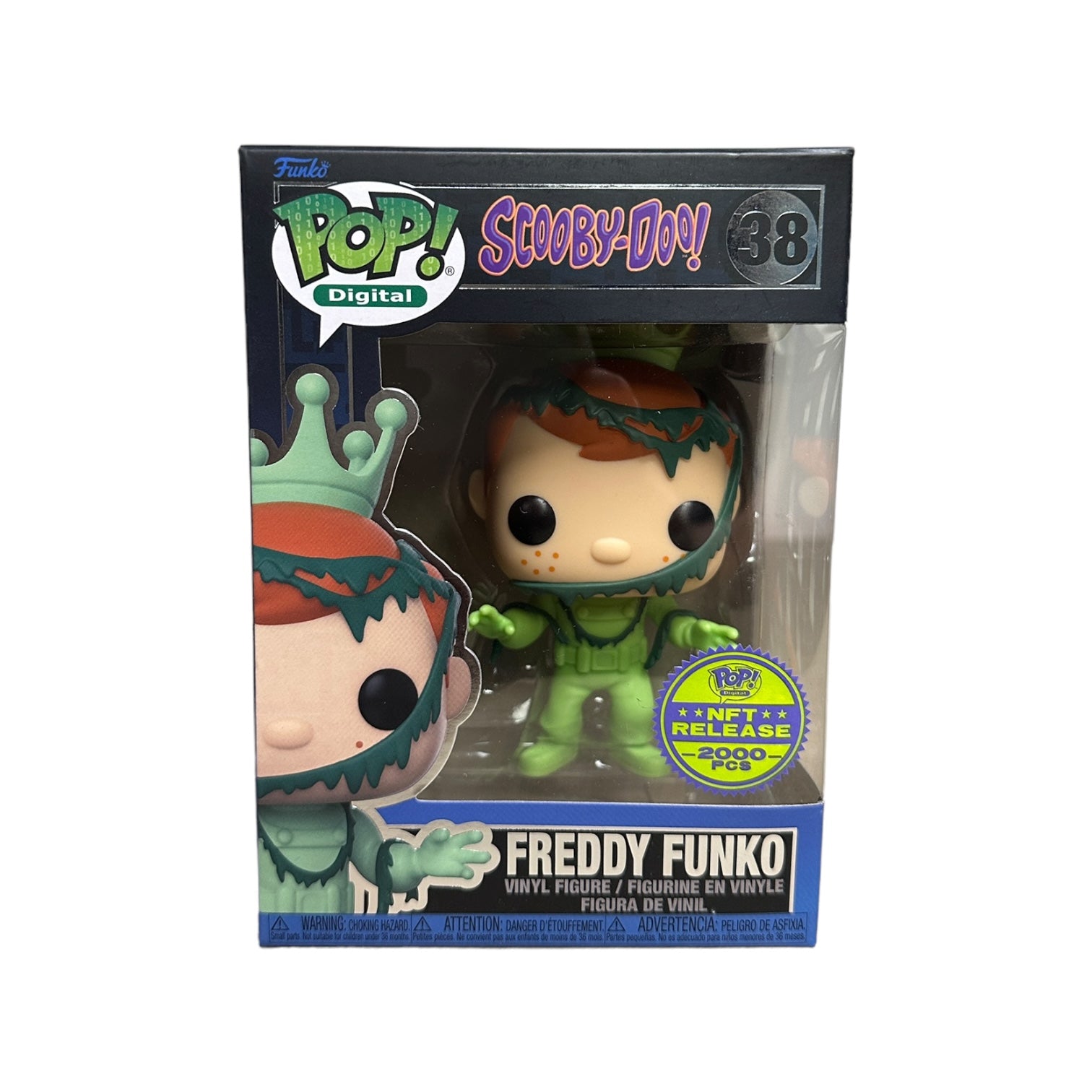 Freddy Funko as Captain Cutler #38 Funko Pop! - Scooby-Doo! - NFT Release Exclusive LE2000 Pcs - Condition 8.75/10