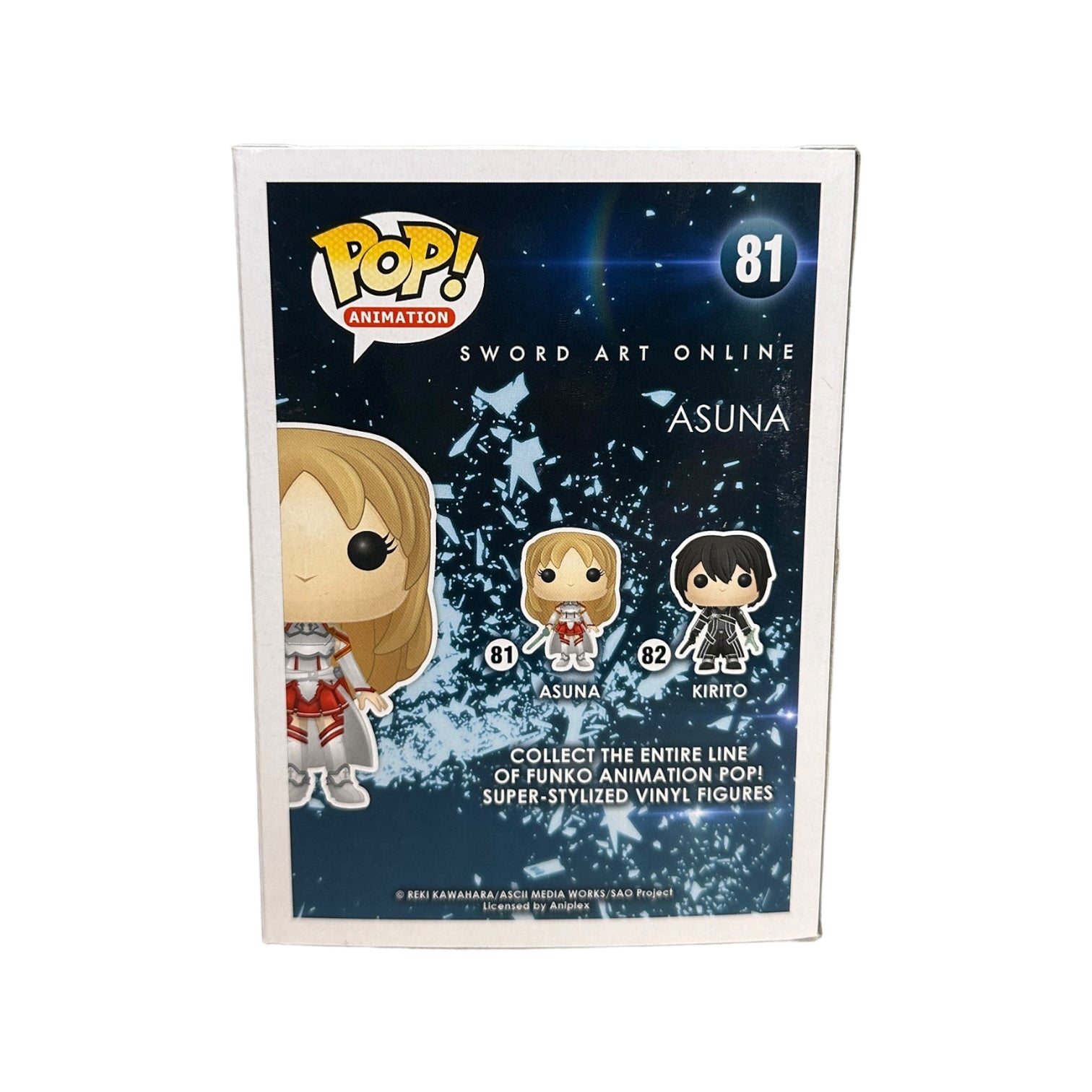 Asuna #81 Funko Pop! - Sword Art Online - 2017 Pop! - Condition 7/10