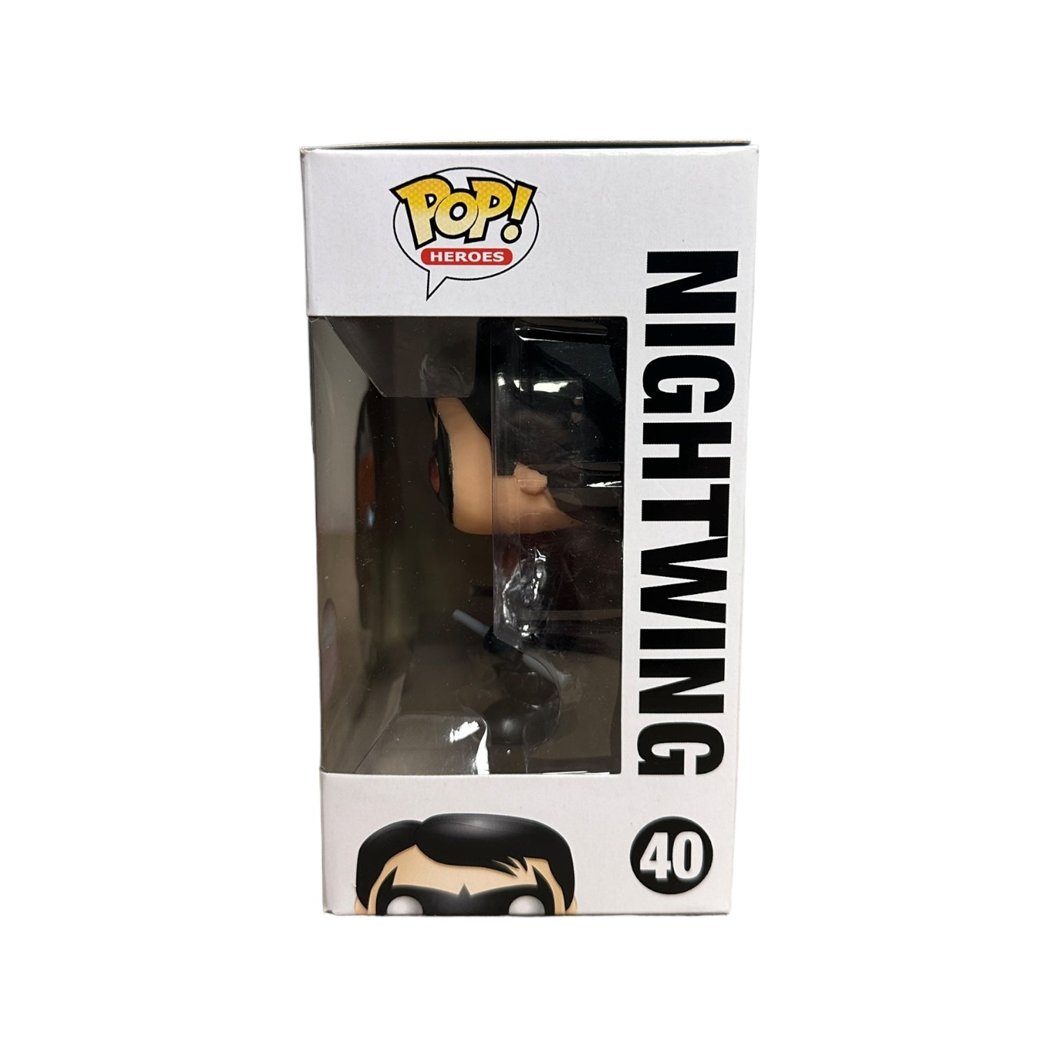 Nightwing #40 (Red Metallic) Funko Pop! - DC Comics - Fugitive Toys Exclusive - Condition 8/10