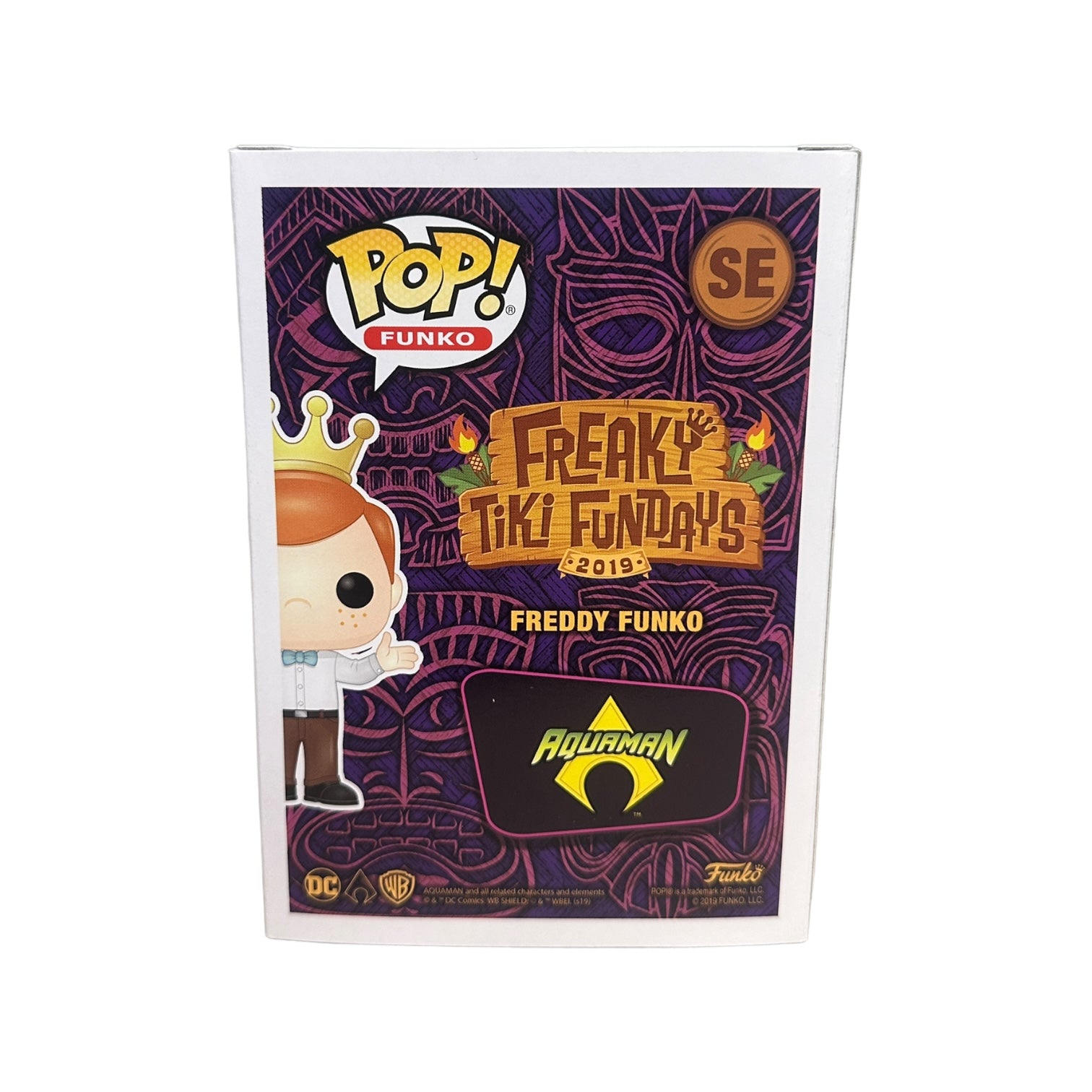 Freddy Funko as Black Manta Funko Pop! - Aquaman - SDCC 2019 Exclusive LE350 Pcs - Condition 8.75/10