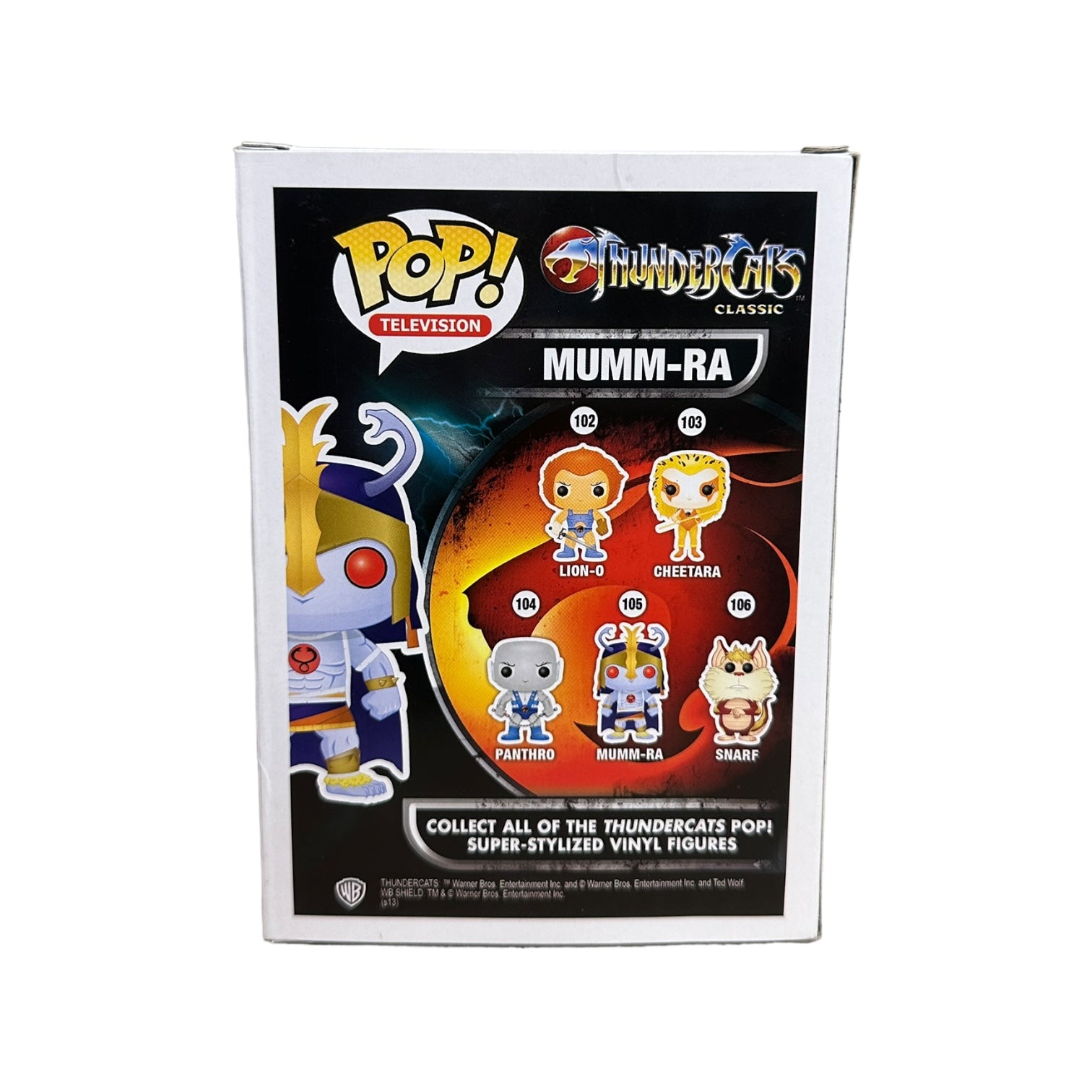 Mumm-Ra #105 (Glows in the Dark) Funko Pop! - Thundercats - SDCC 2014 Exclusive LE480 Pcs - Condition 8.5/10