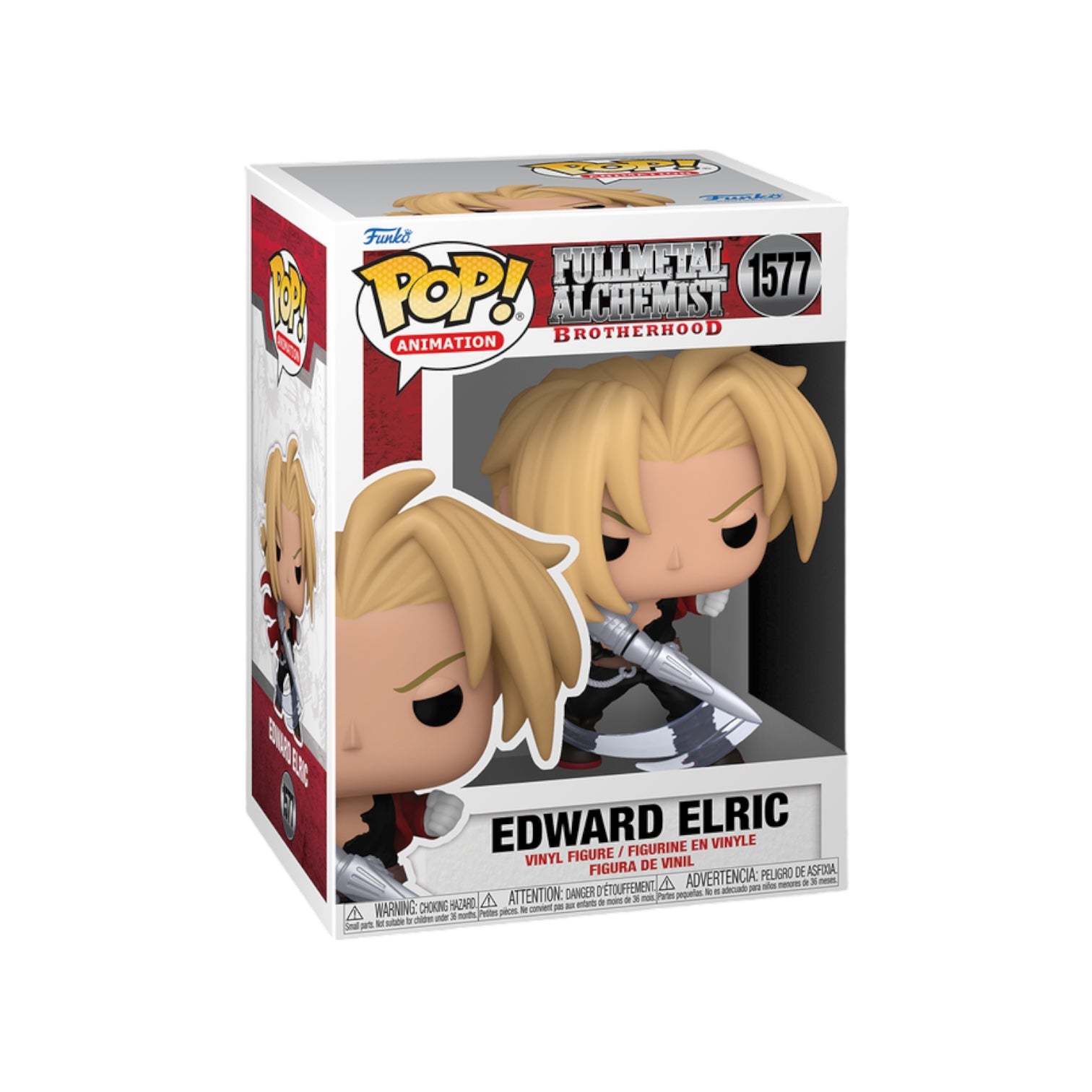 Edward Elric #1577 Funko Pop! Full Metal Alchemist Brotherhood