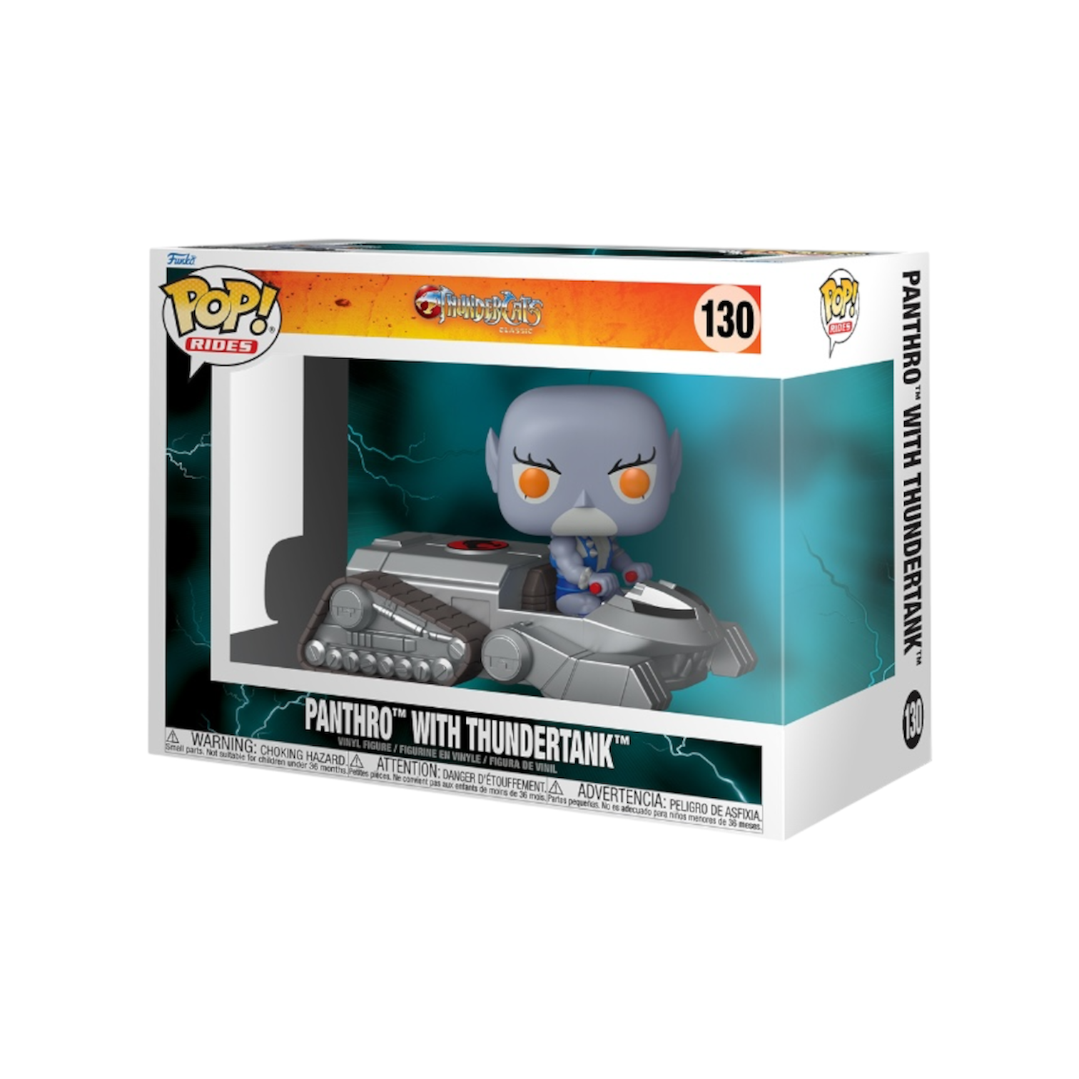 Panthro with Thundertank #130 Funko Ride Pop - Thundercats - PREORDER