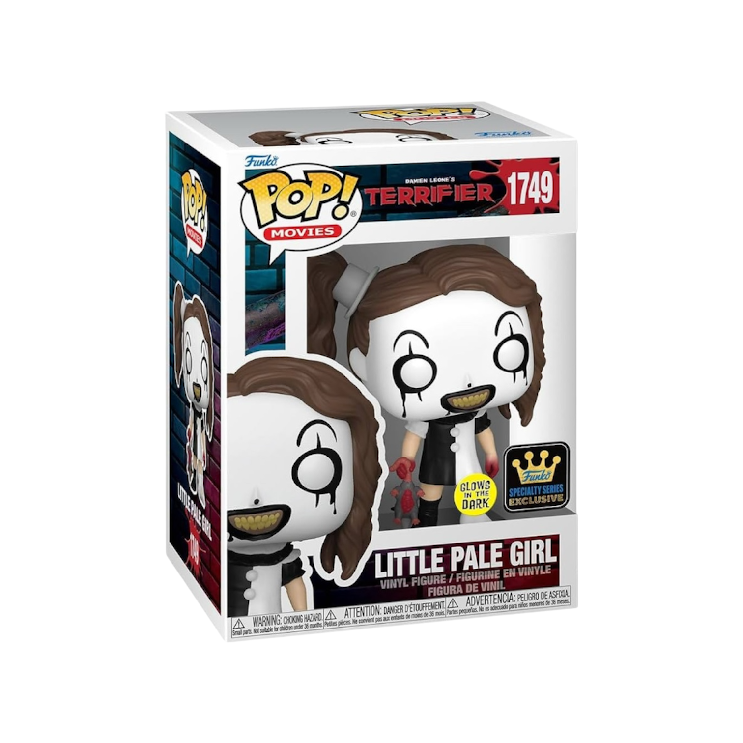 Little Pale Girl #1749 (Glow In The Dark) Funko Pop! - Terrifier - Speciality Series