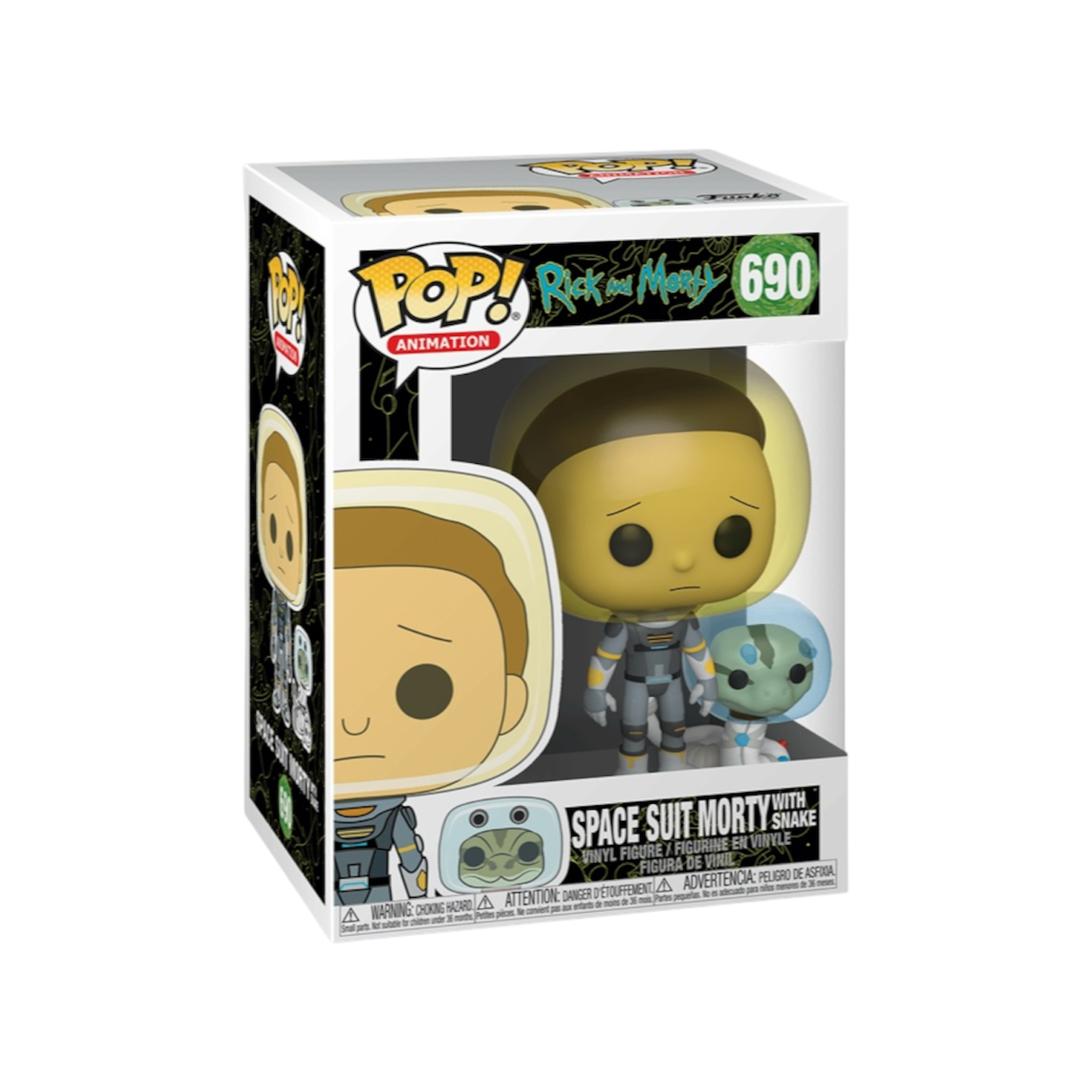Space Suit Morty with Snake #690 Funko Pop - Rick and Morty