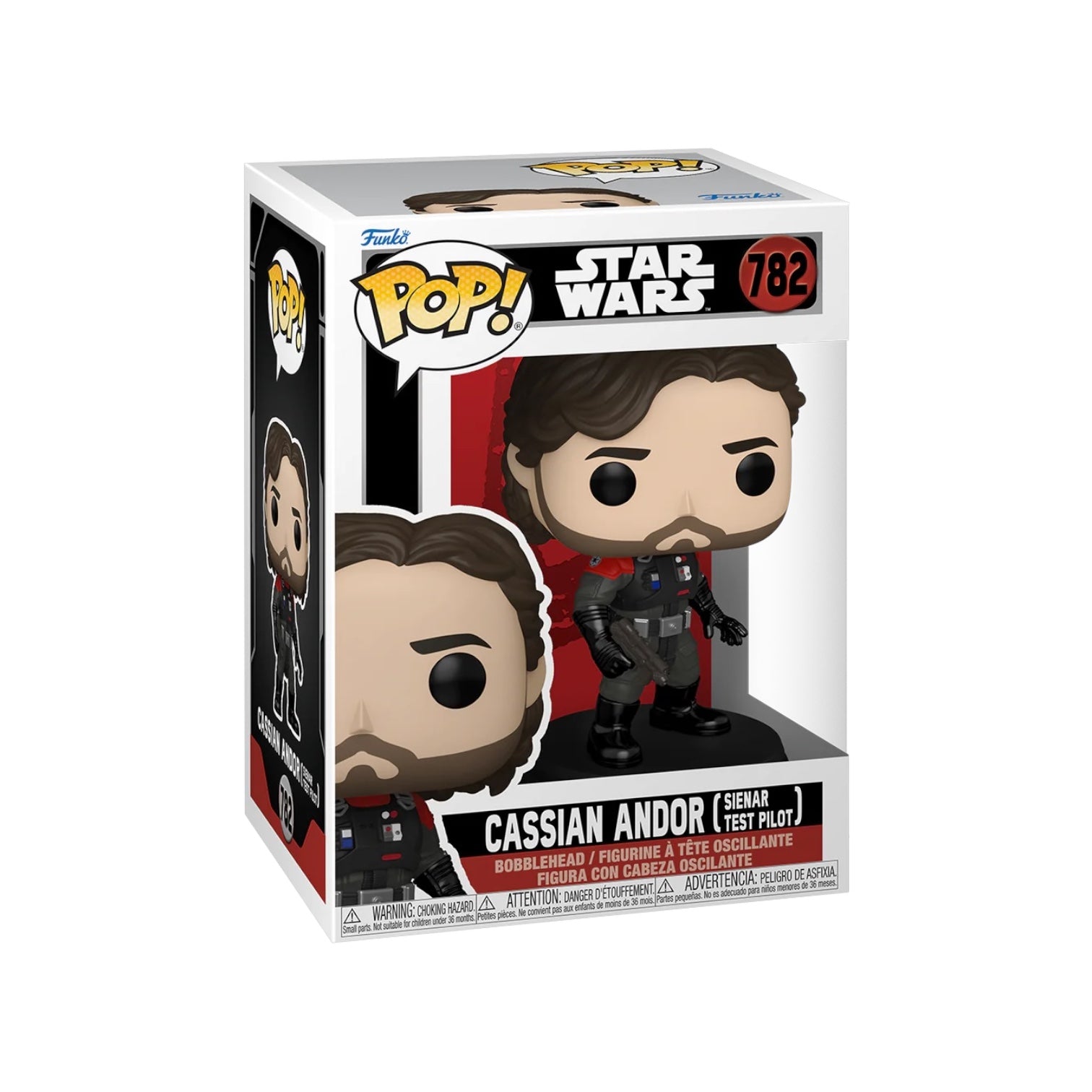 Cassian Andor (Sienar Test Pilot) #782 Funko Pop! - Star Wars: Andor - Chance of Chase