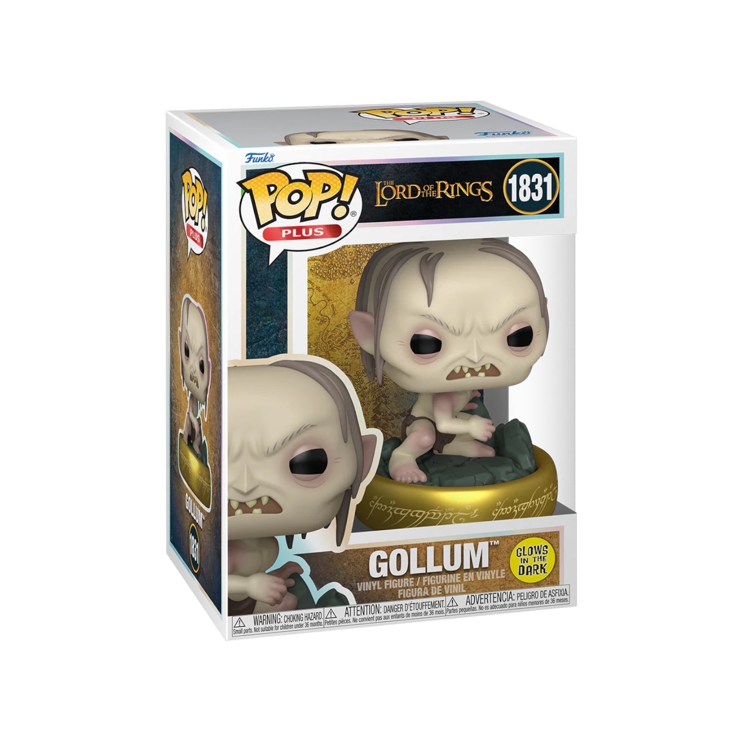 Gollum #1831 Glow in the dark Funko Pop - Lord of the Rings