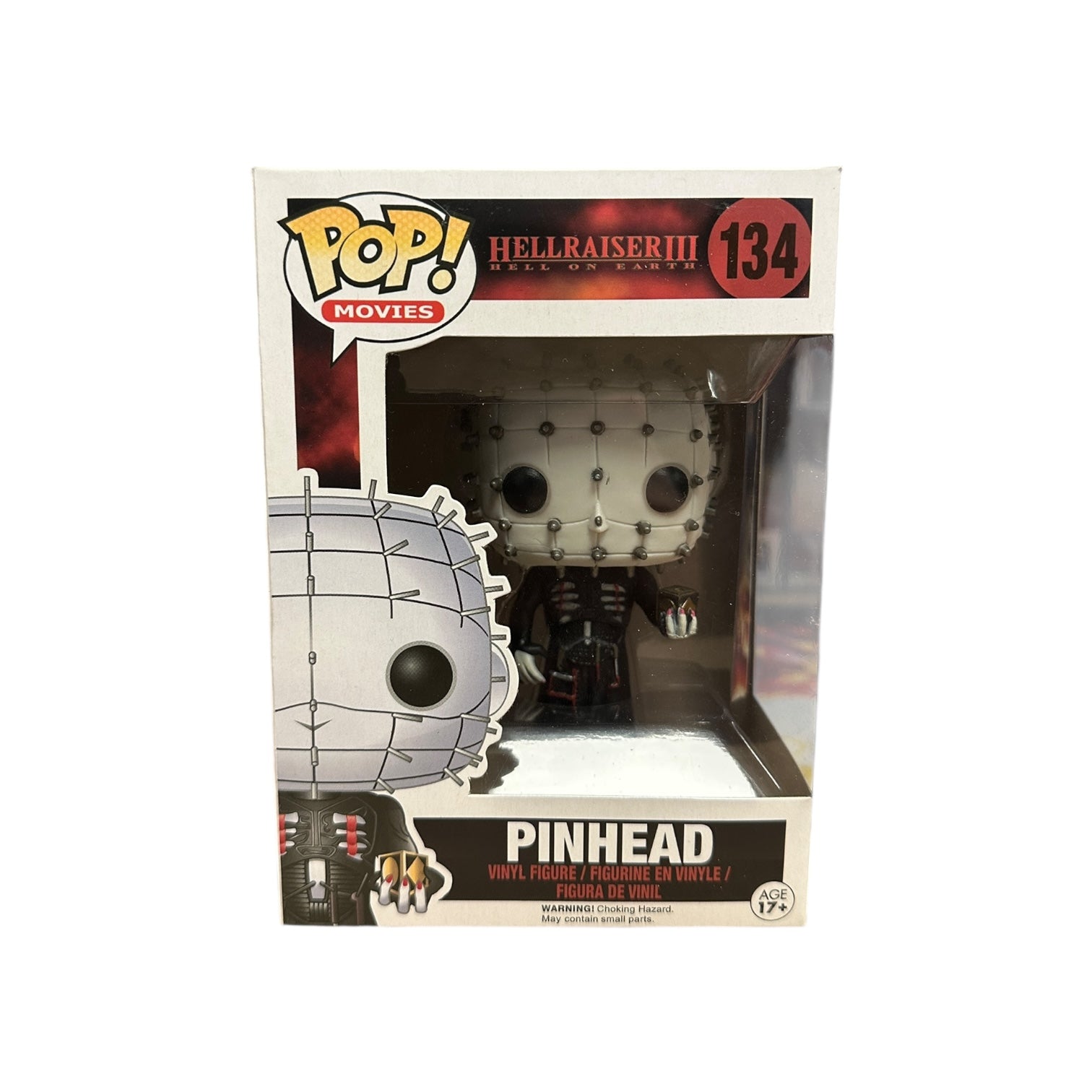 Pinhead #134 Funko Pop! - Hellraiser III: Hell on Earth Front