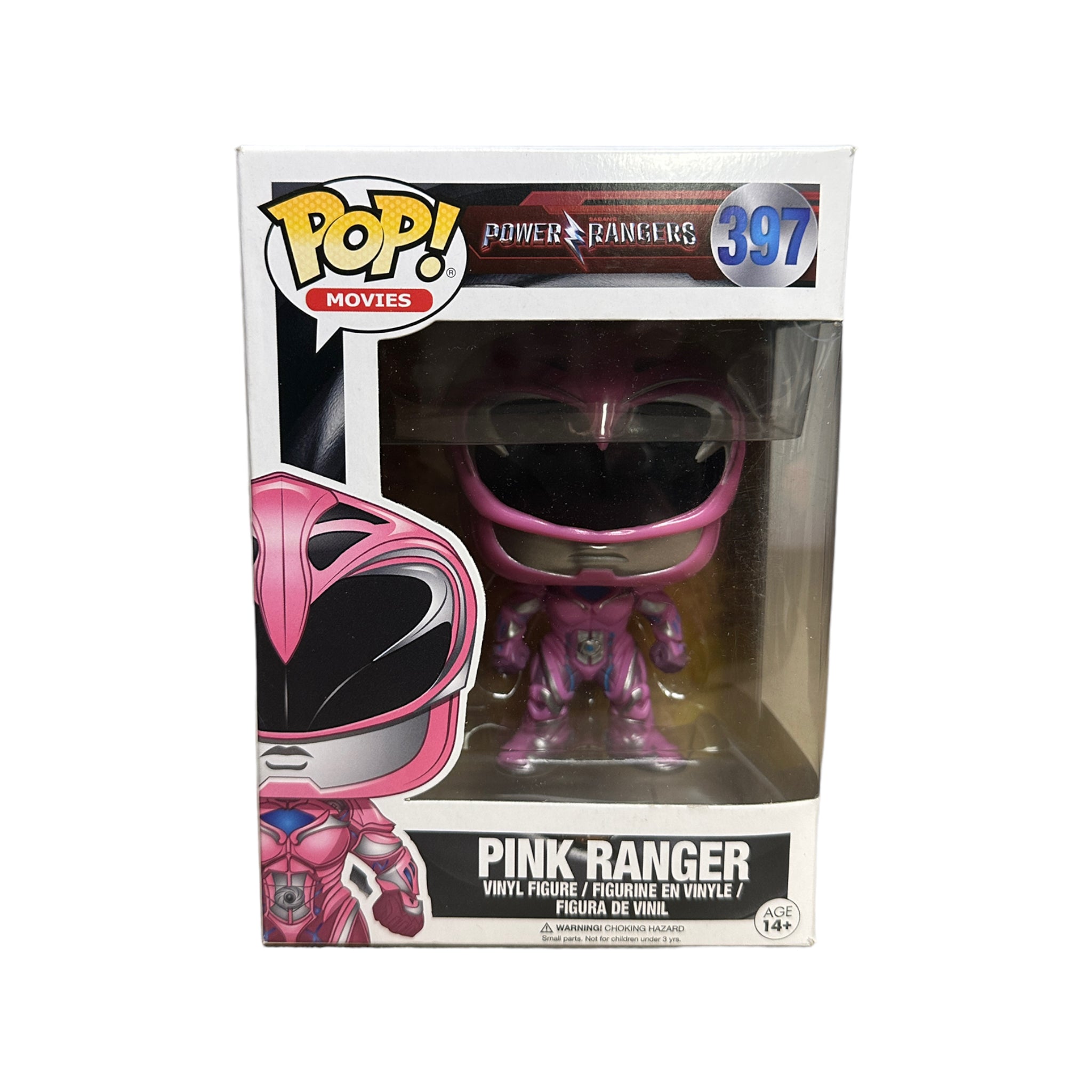 Pink Ranger #397 Funko Pop! from Power Rangers, rated 8.5/10, a must-have for any fan or collector of the series.