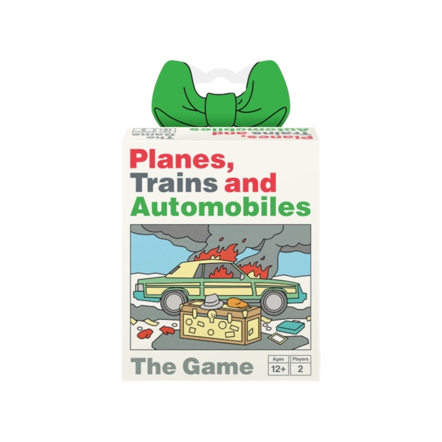 Funko card game featuring characters and themes from the movie "Planes, Trains and Automobiles."