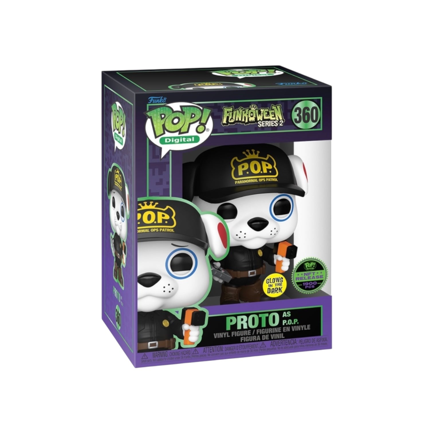 Pop! Freddy as Zombie Ninja (Glow) (NFT Release Pop! Freddy as Zombie Ninja (Glow) (NFT Release