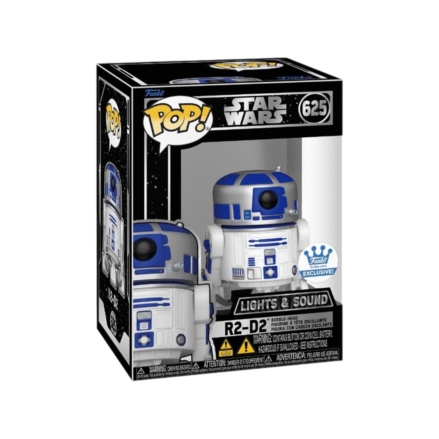R2-D2 (Lights & Sound) | Funko Pop | Star Wars | Funko Shop