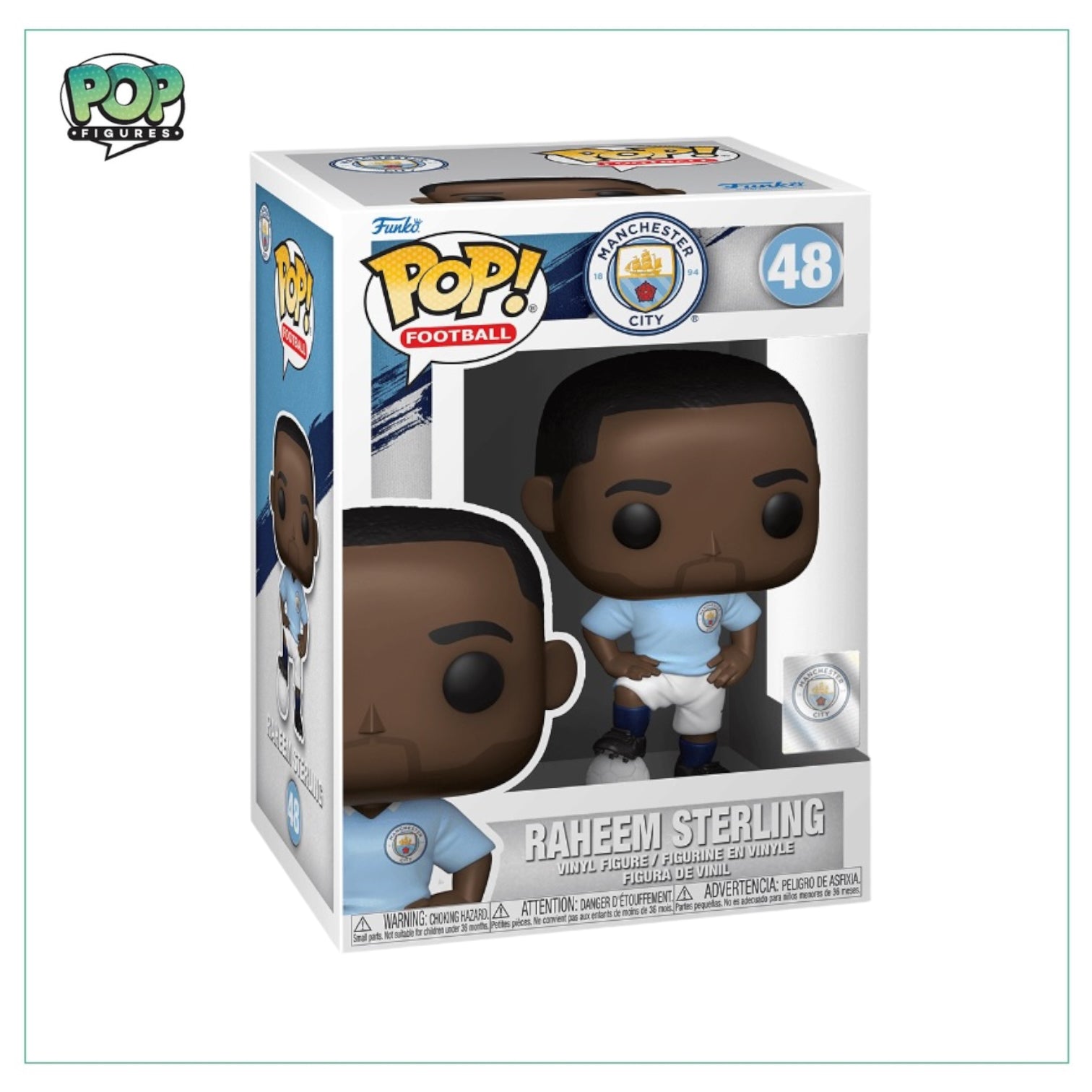 Raheem Sterling #48 Funko Pop! - Manchester City Football Club - Football