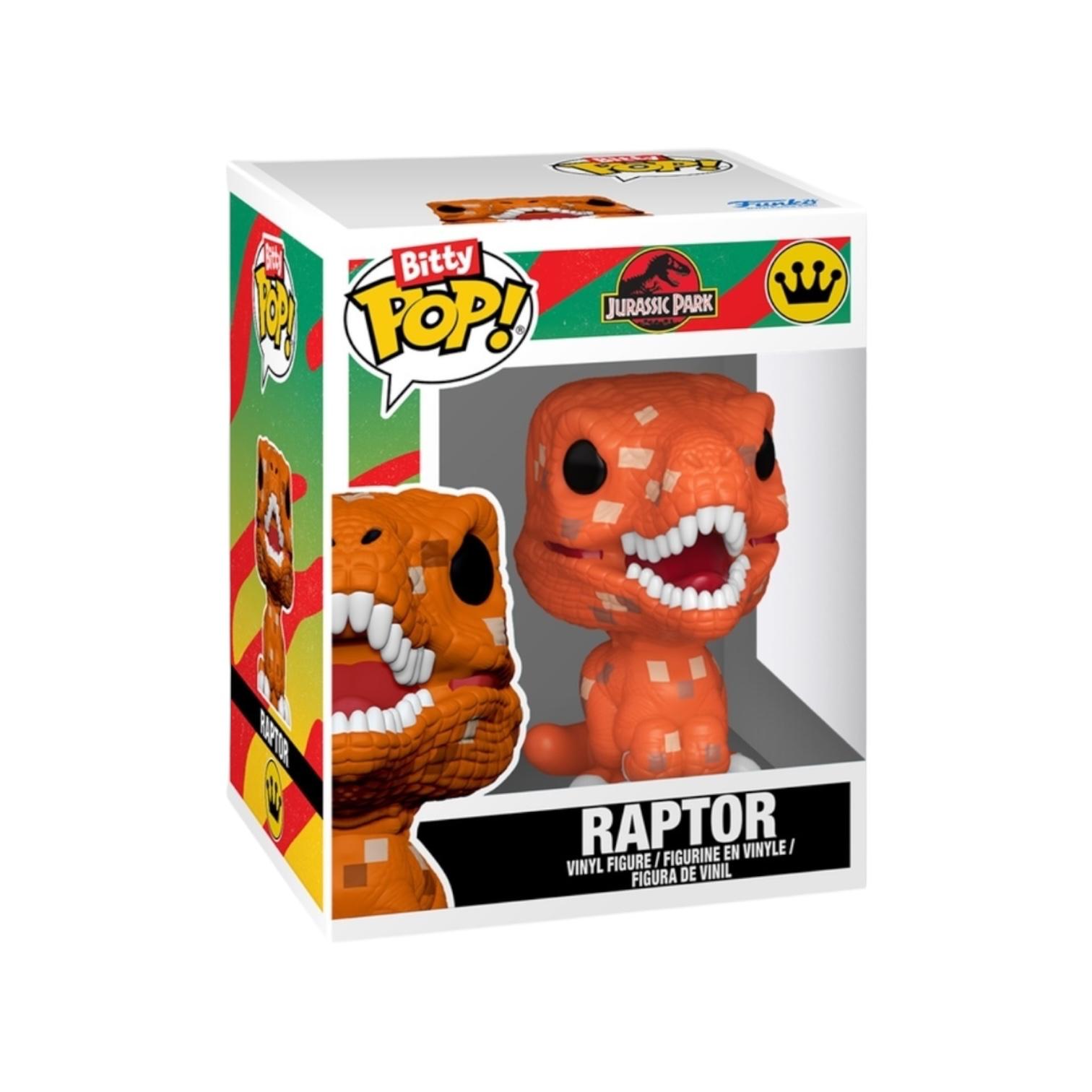 Raptor Bitty pop on a white background