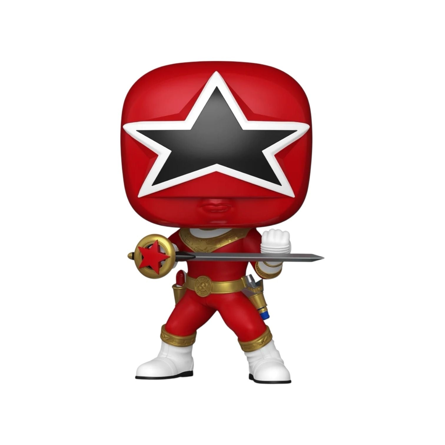 It’s time to morph into action with the POP! Red Zeo Ranger!