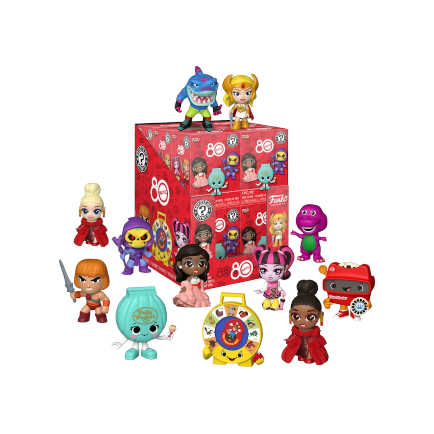 Retro Toys Funko Mystery Minis - 80th Anniversary