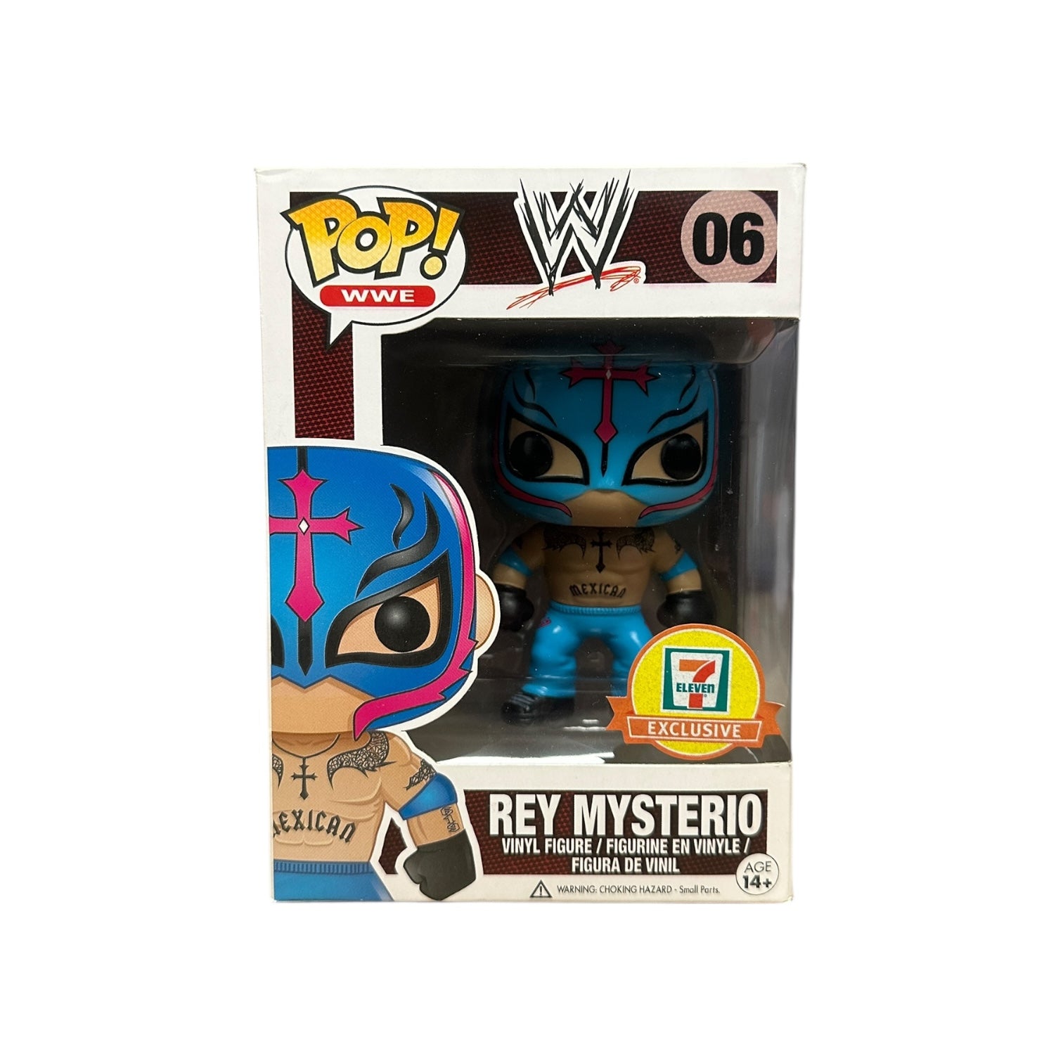 Funko Pop! vinyl of Rey Mysterio