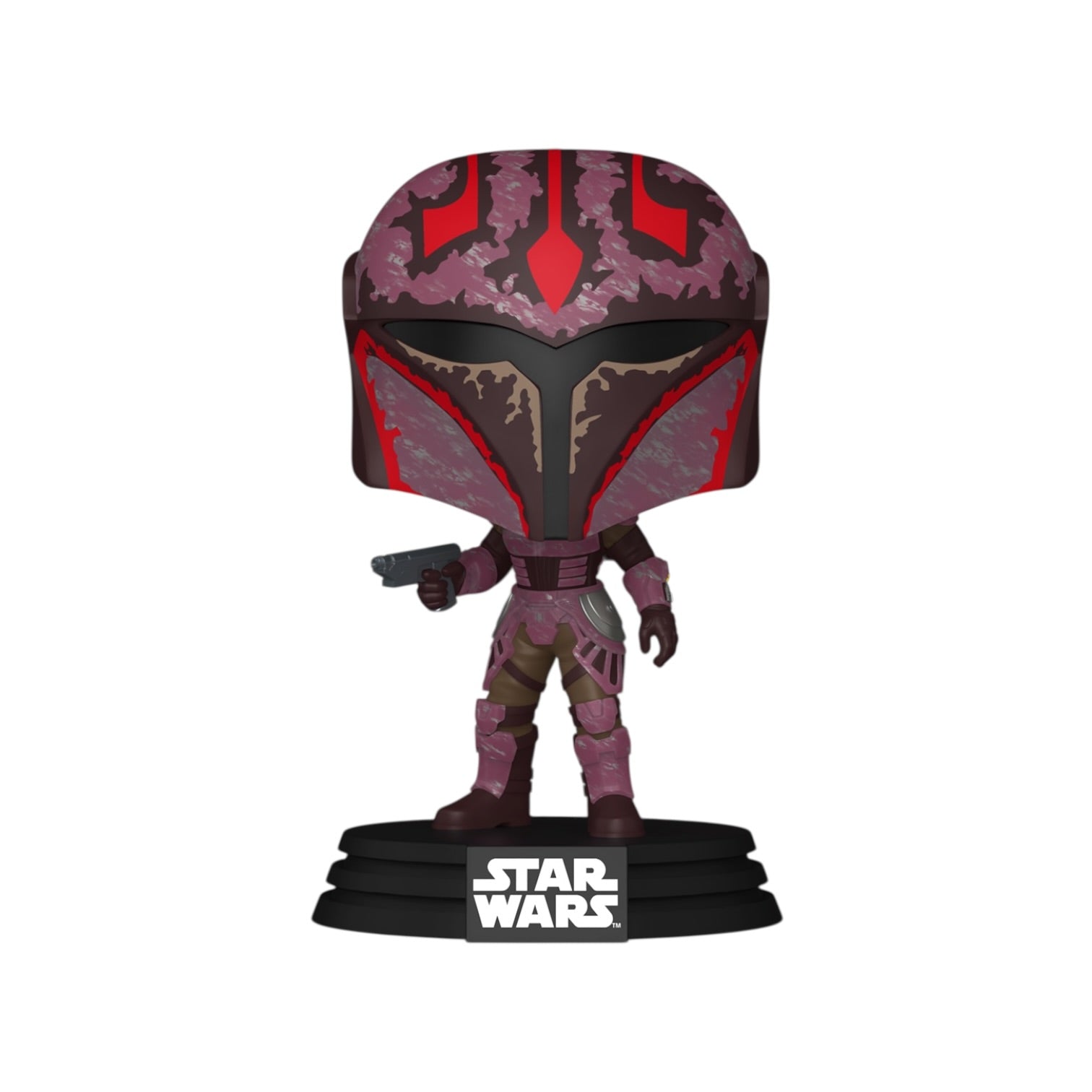 Rook Kast 829 Funko pop black purple and red detail figure out of packaging on a white background