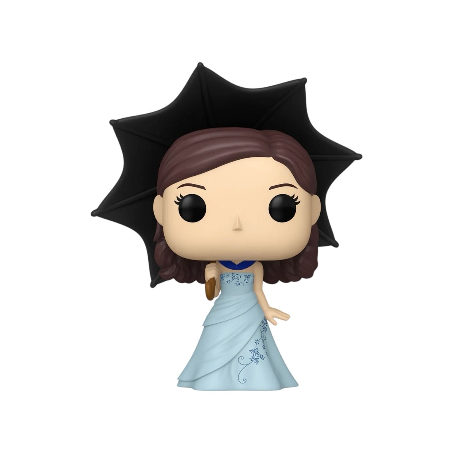 Rory Gilmore 1492 funko pop - Rory wearing a pale blue ball gown Holding a black umbrella