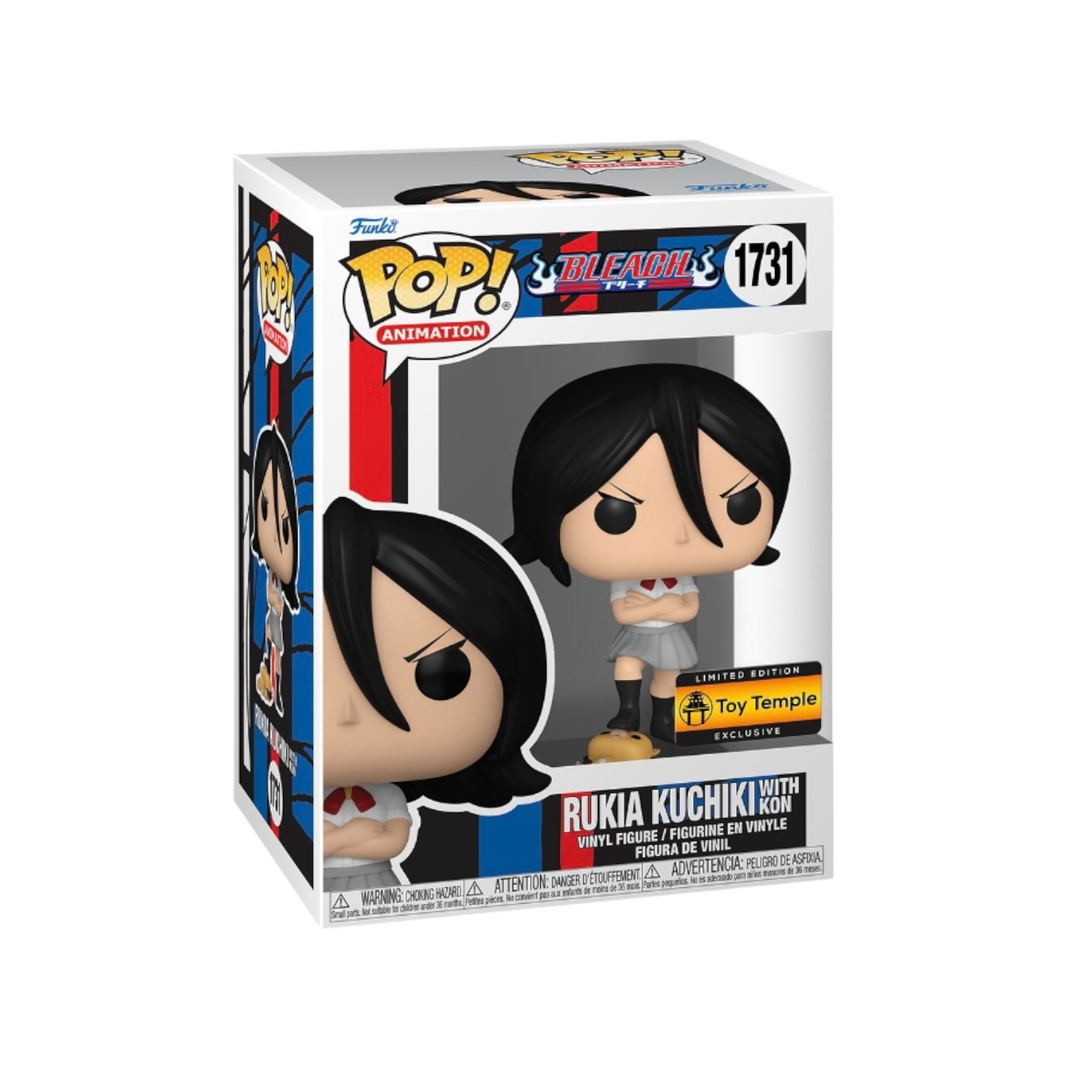 Rukia Kuchiki with Kon | Funko Pop | Bleach | Animation | Toy