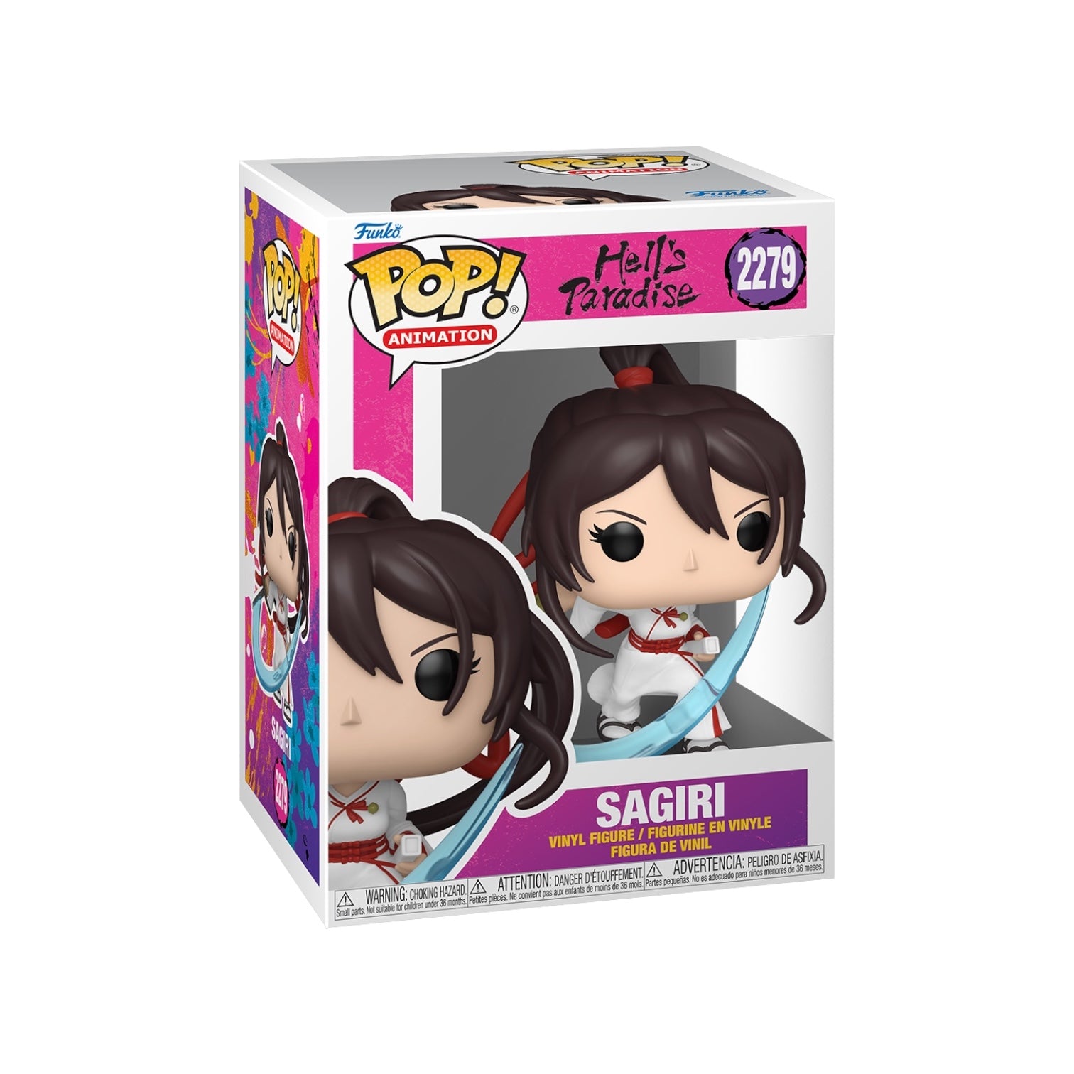 Sagiri 2279 Funko Pop in packaging on a white background