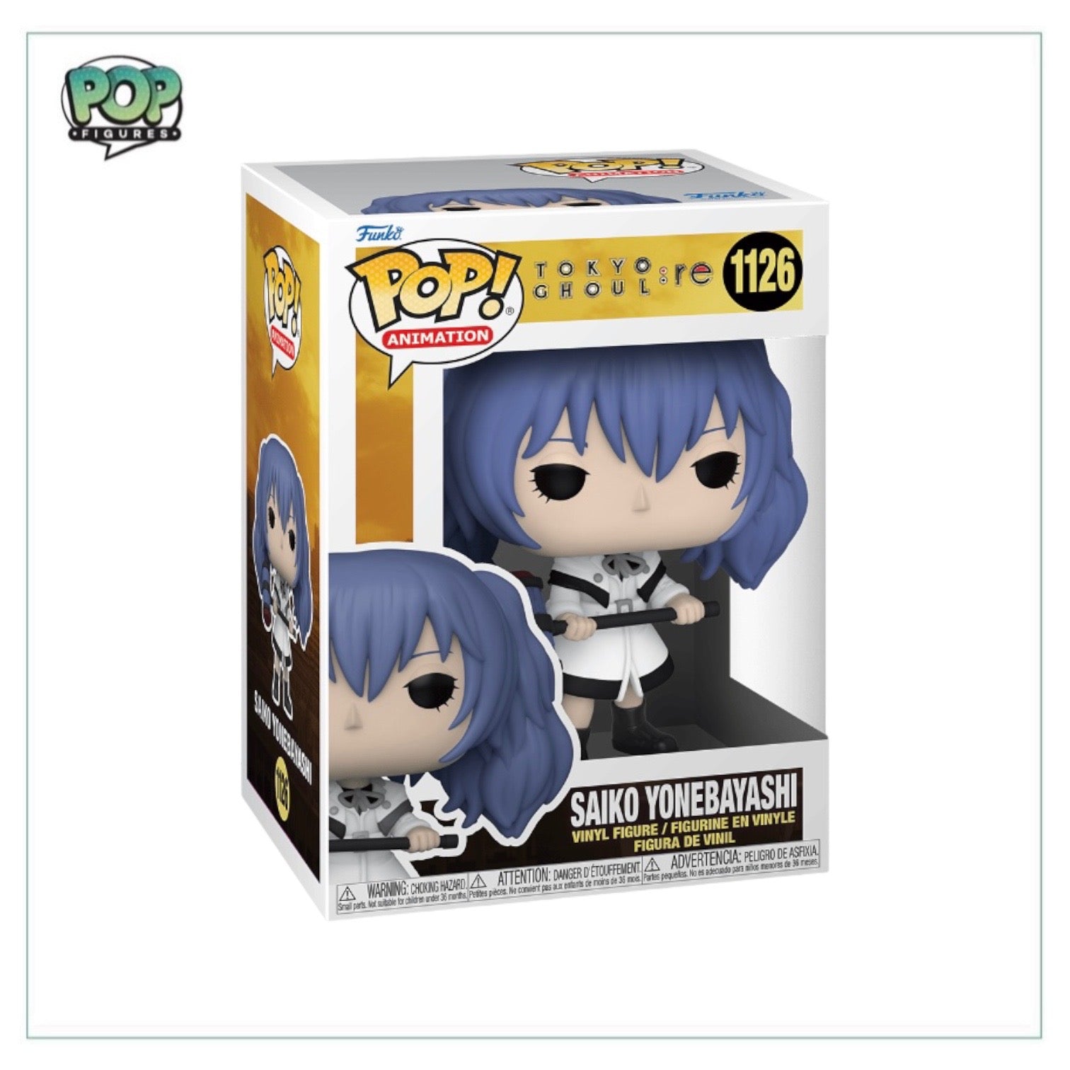 Saiko Yonebayashi #1126 Funko Pop! - Tokyo Ghoul Saiko Yonebayashi #1126 Funko Pop! - Tokyo Ghoul