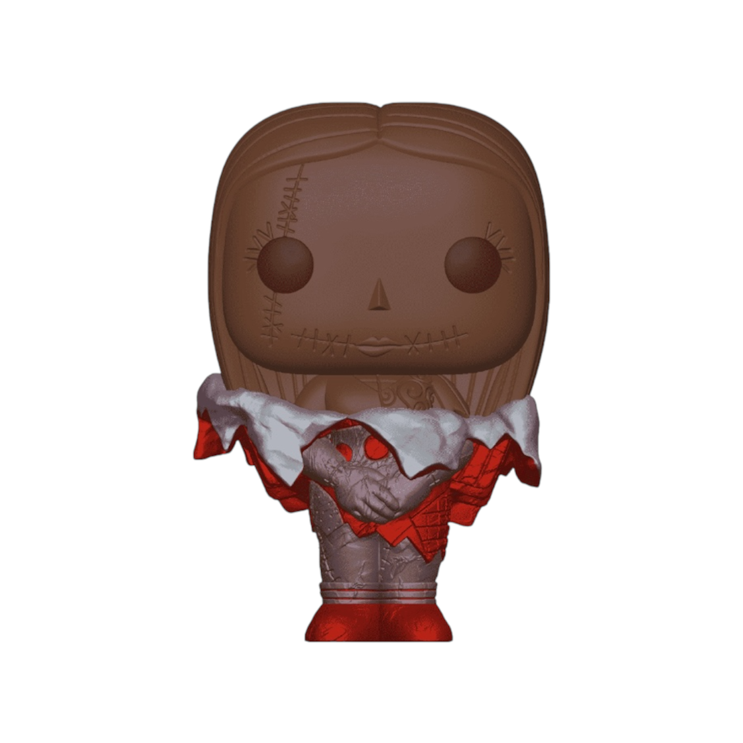 Nightmare before Christmas Sally Figure design like a chocolate and foil