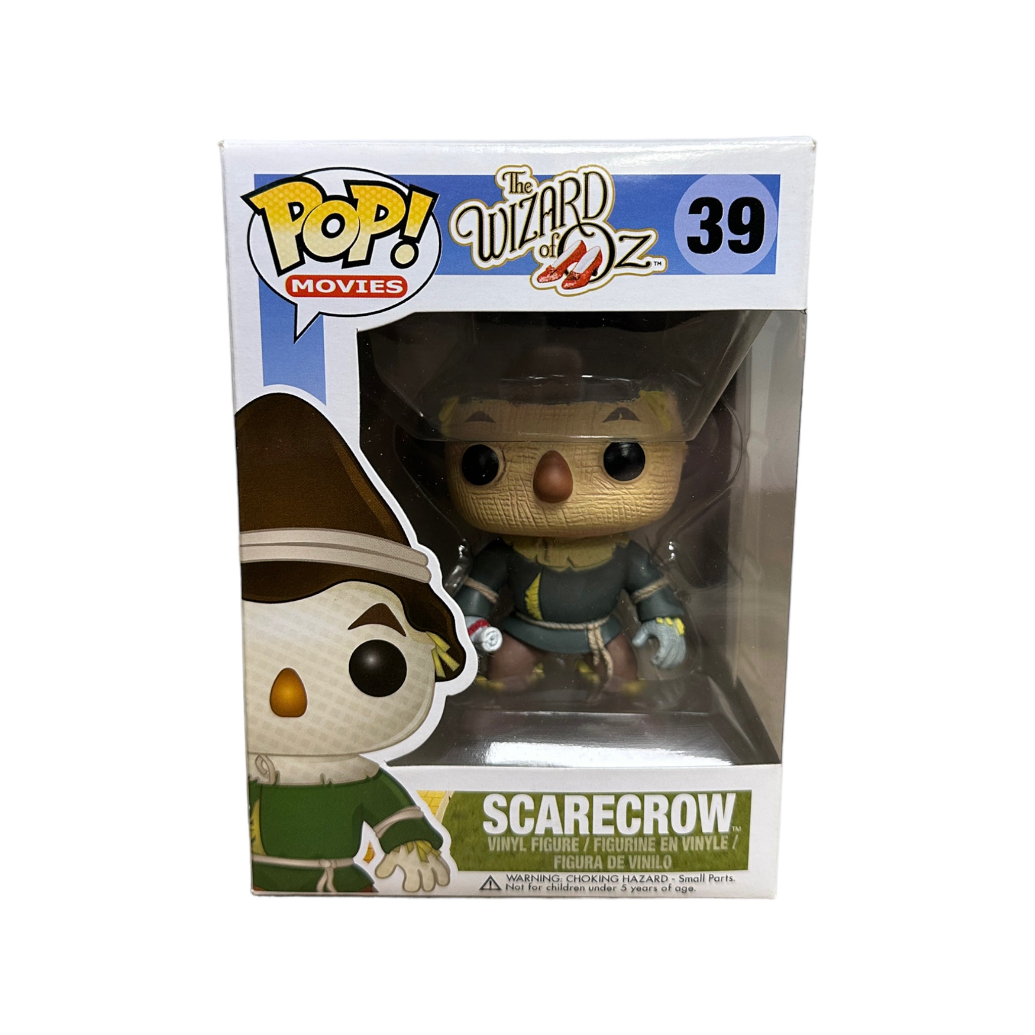 2013 Funko Pop! Scarecrow from The Wizard of Oz, rated 7/10, a must-have for fans and collectors alike!